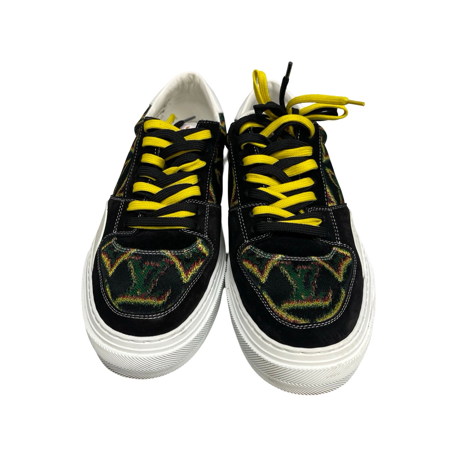 LOUIS VUITTON 2021SS Ori Line Monogram Low Cut Sneakers LD1210 Size 7