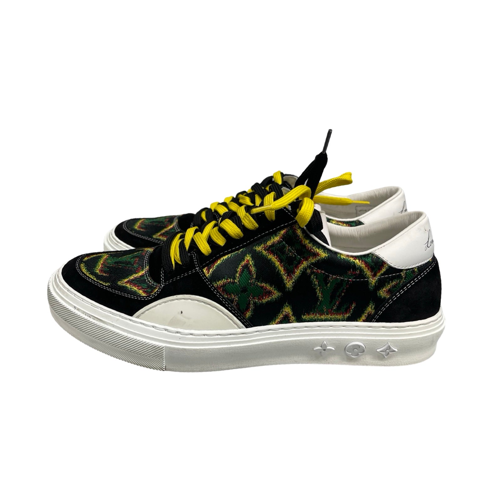 LOUIS VUITTON 2021SS Ori Line Monogram Low Cut Sneakers LD1210 Size 7