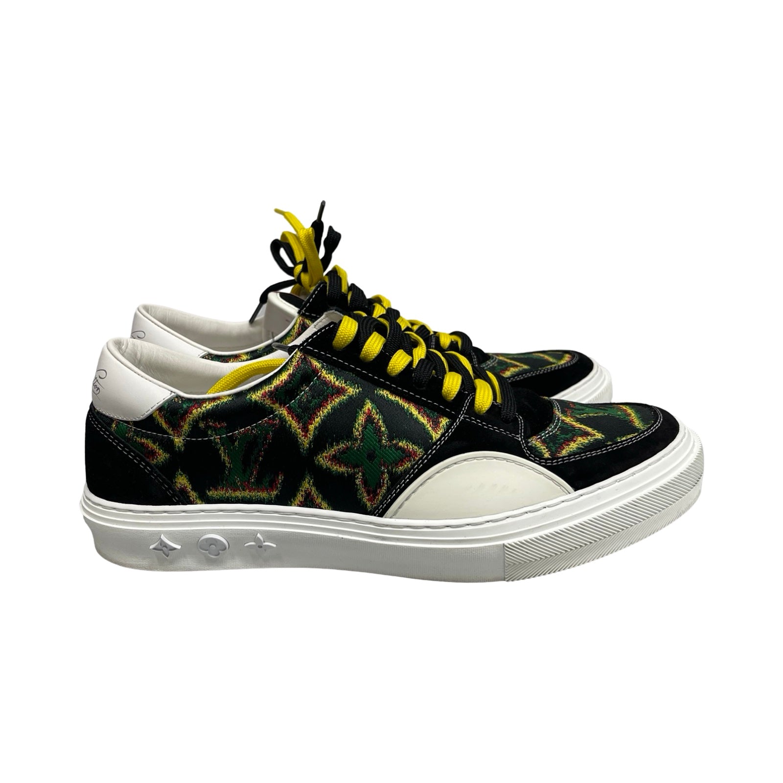 LOUIS VUITTON 2021SS Ori Line Monogram Low Cut Sneakers LD1210 Size 7