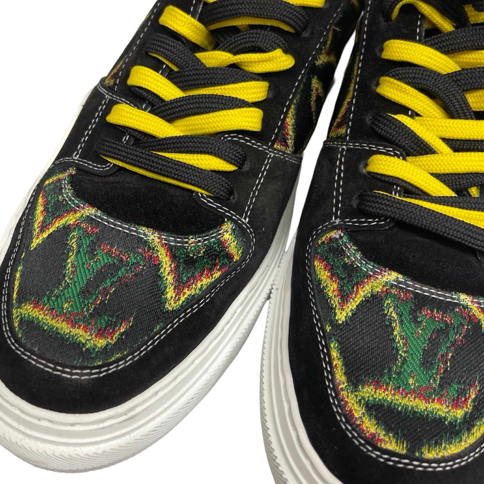 LOUIS VUITTON 2021SS Ori Line Monogram Low Cut Sneakers LD1210 Size 7