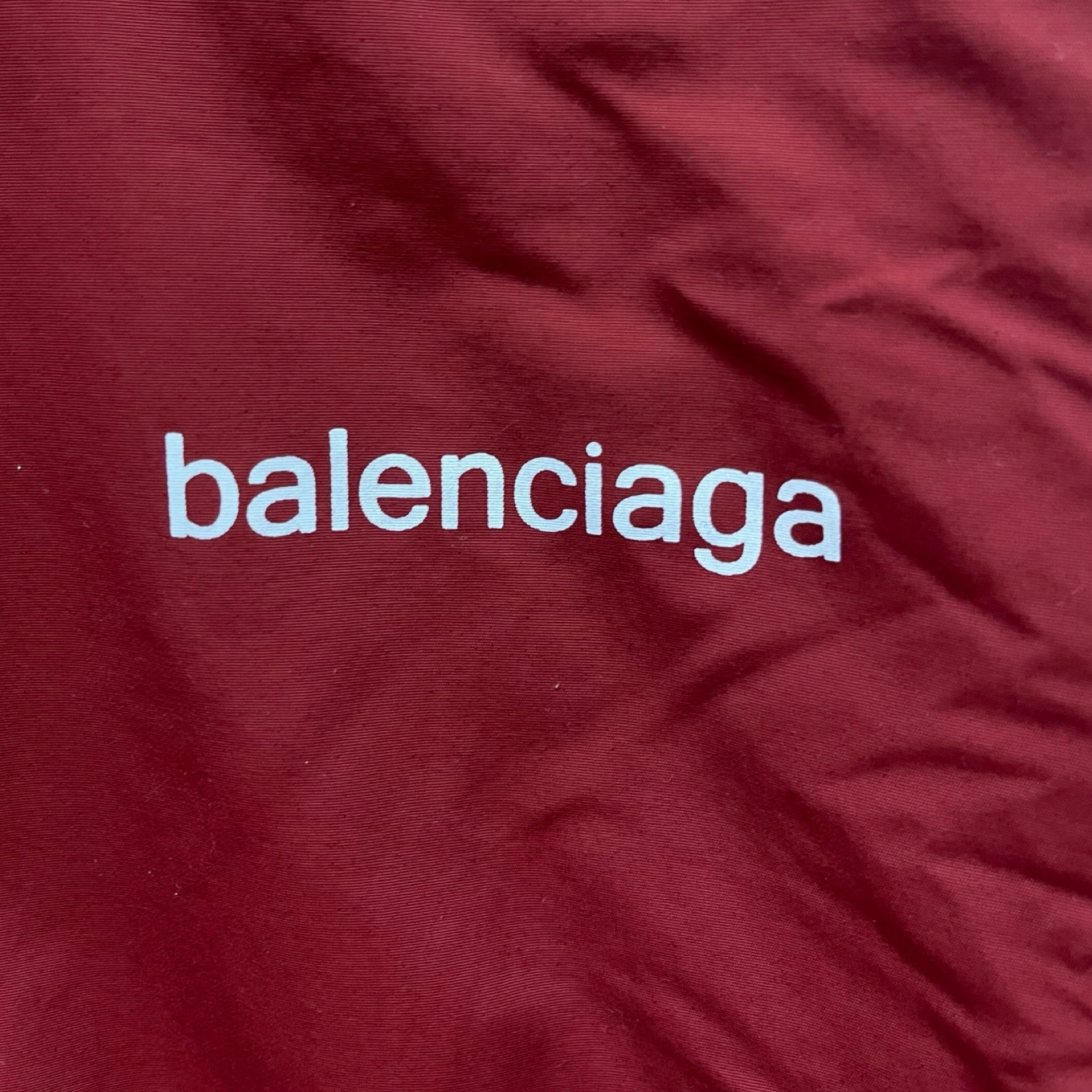 BALENCIAGA 2018SS Padded Lining Windbreaker 511210 TXD12 Size 44