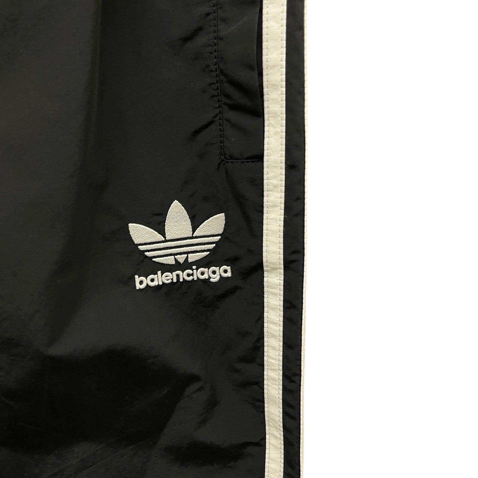 BALENCIAGA × adidas 2023SS Nylon Track Pants 725597 TNQ25 Size 36