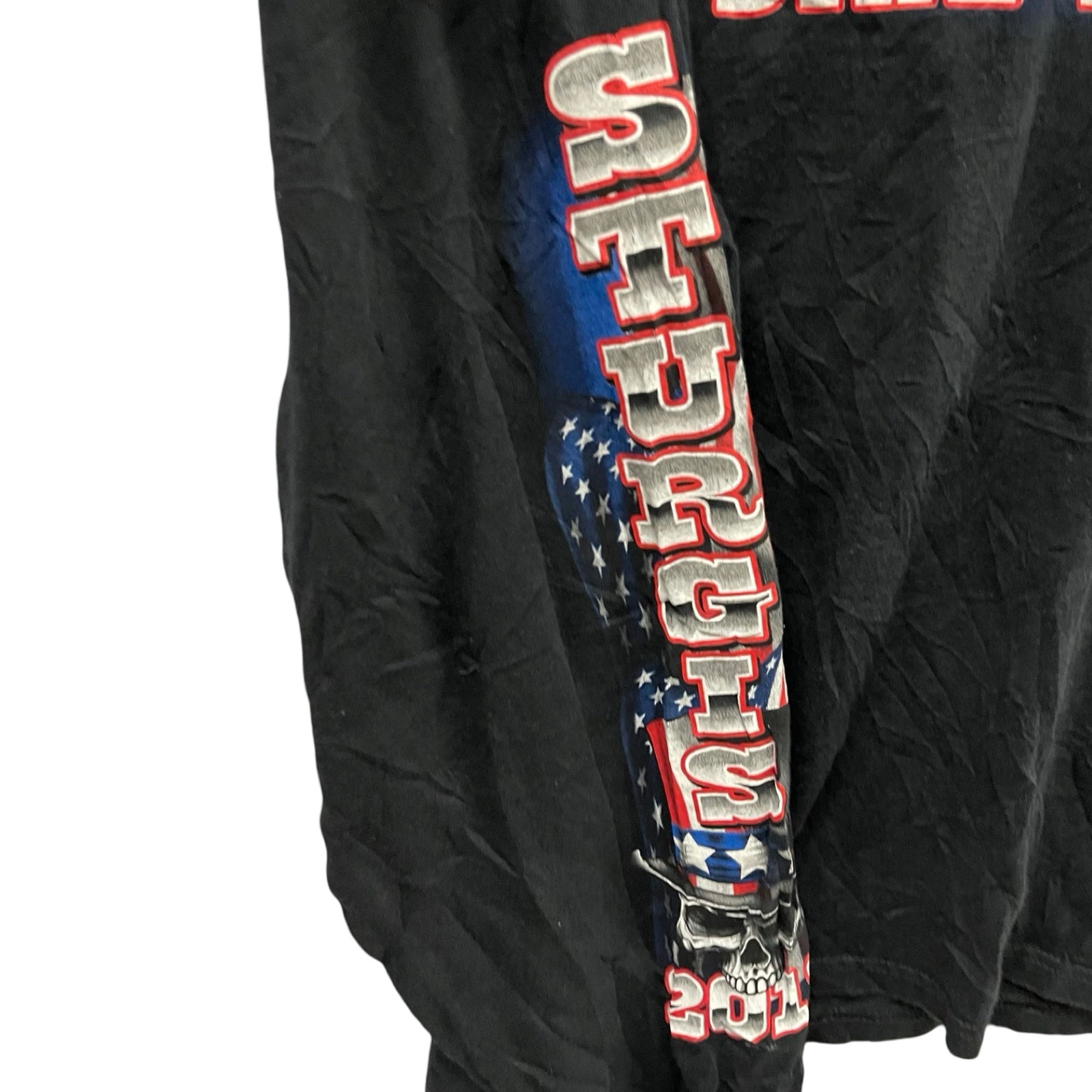 Vintage 00's STURGIS "72nd Anniversary Bike Week" 2012 L/S Tee Size XL