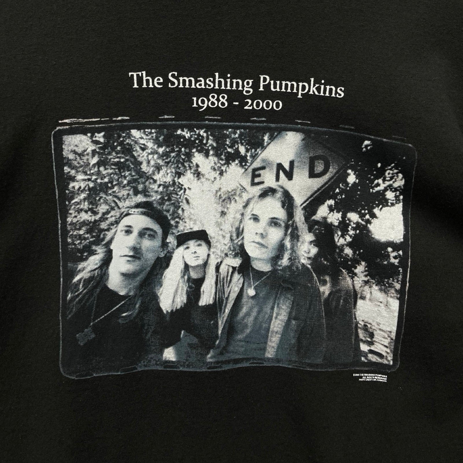 Vintage 00's The Smashing Pumpkins "CANADA TOUR 2000" S/S Tee Size L