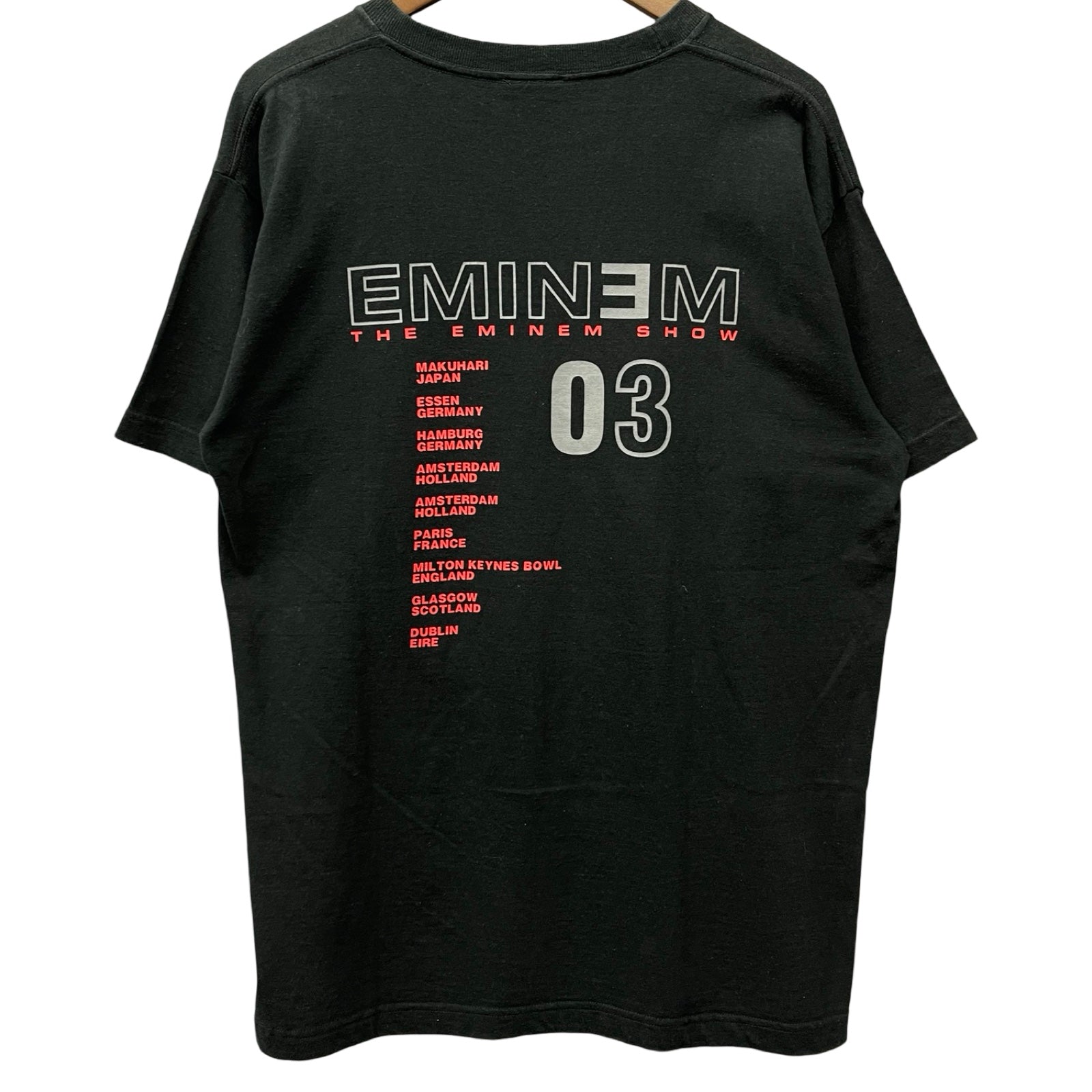 Vintage 00's EMINEM 2003 THE EMINEM SHOW S/S Tee Size XL