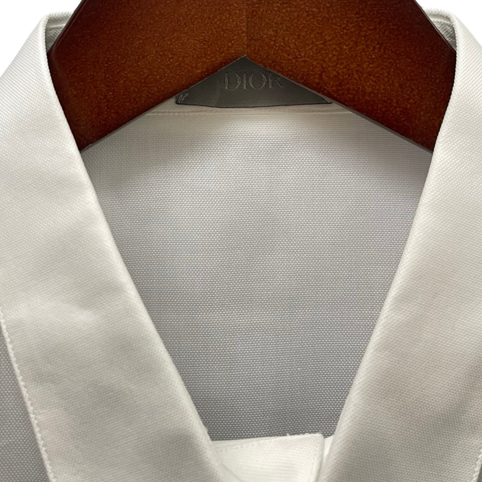 DIOR Emblem Logo Embroidery Dress Shirt DM3C518B5030 Size 41