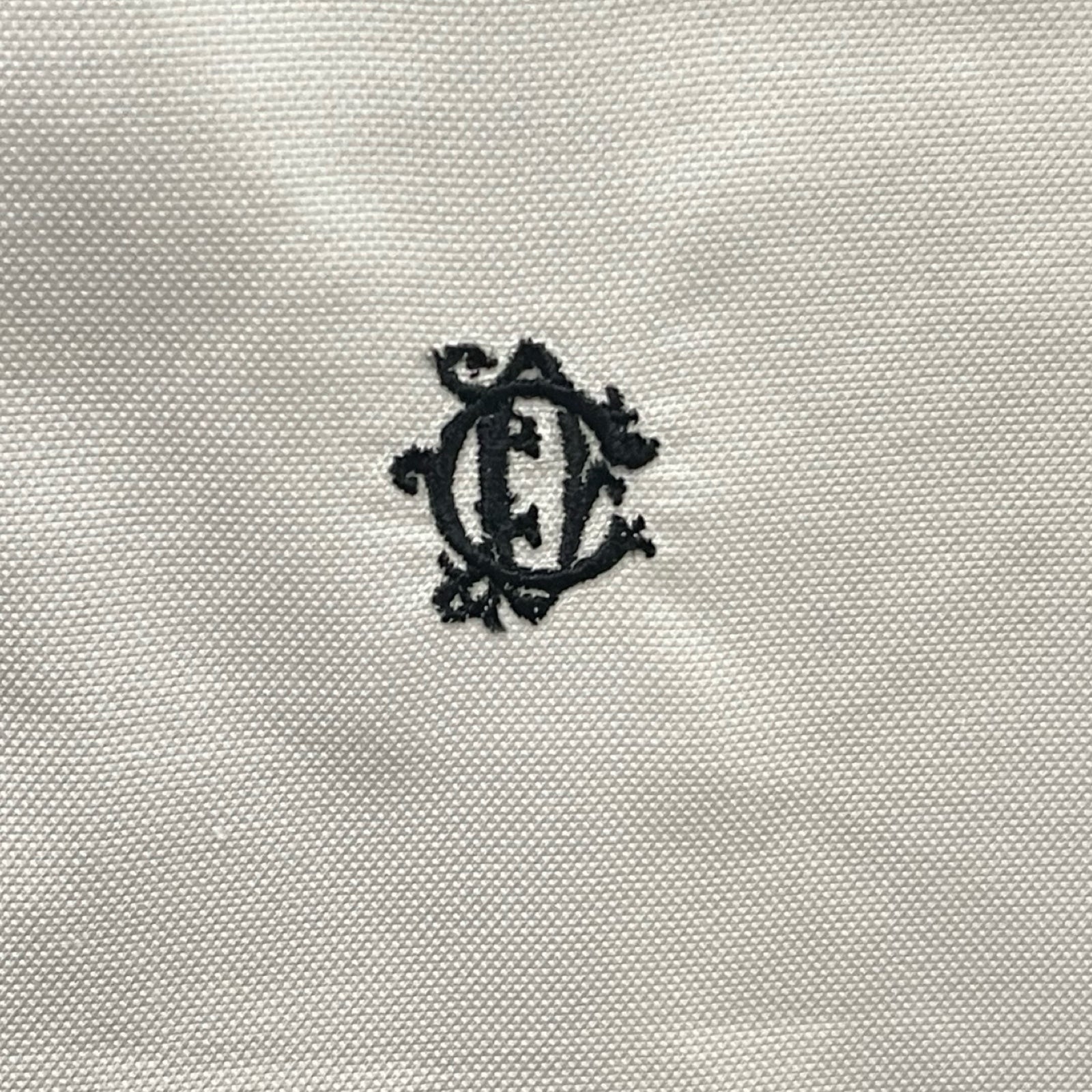 DIOR Emblem Logo Embroidery Dress Shirt DM3C518B5030 Size 41