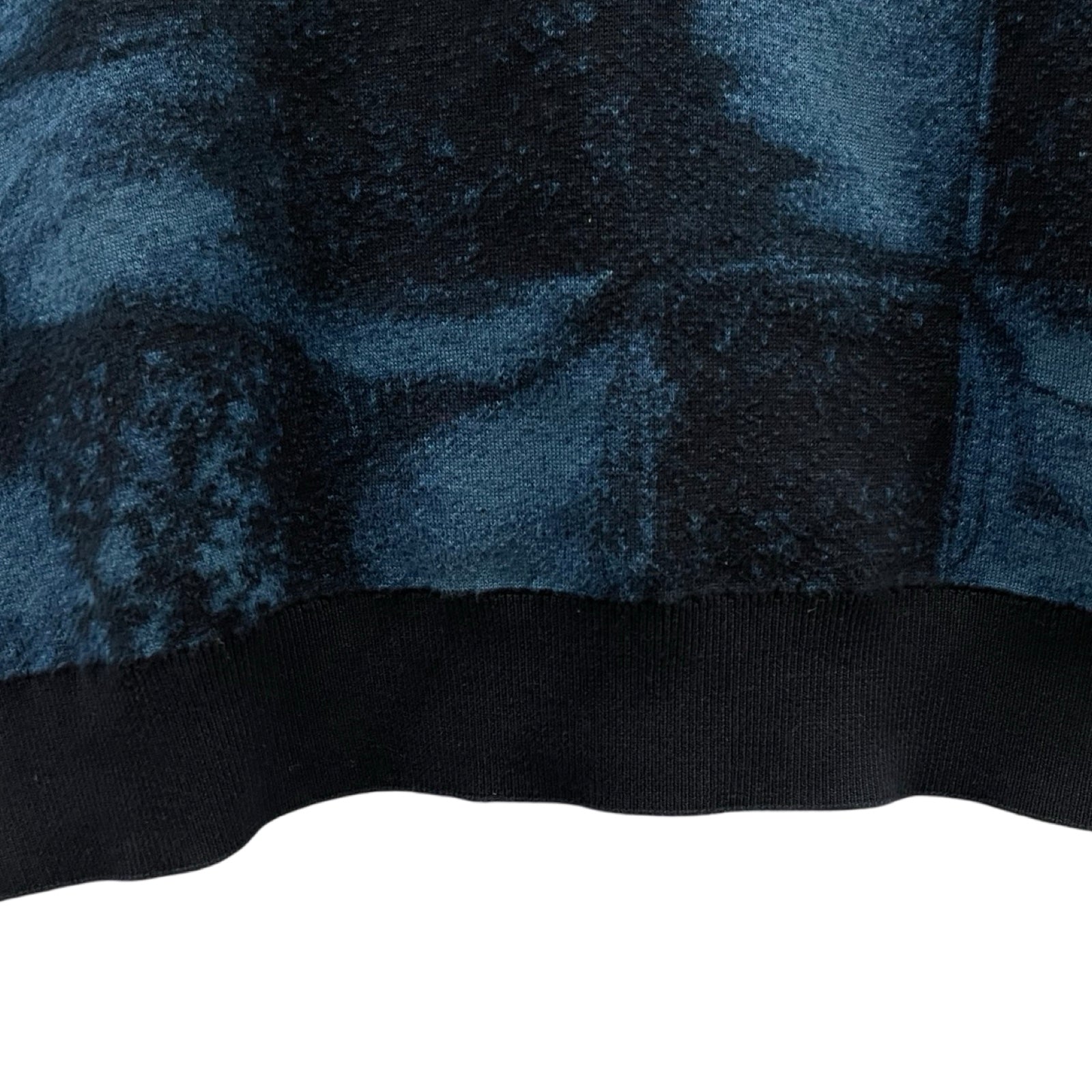 LOUIS VUITTON 2021AW Damier Salt Jacquard Crewneck Knit Sweater Size L