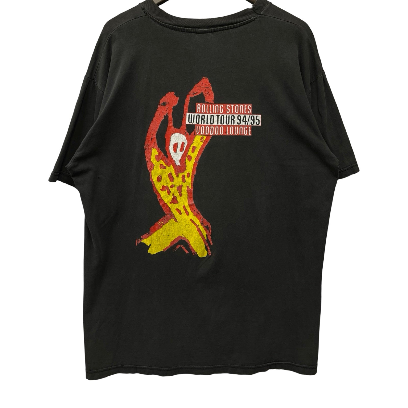 Vintage 90's Rolling Stones 1994 Voodoo Lounge World Tour S/S Tee Size XL