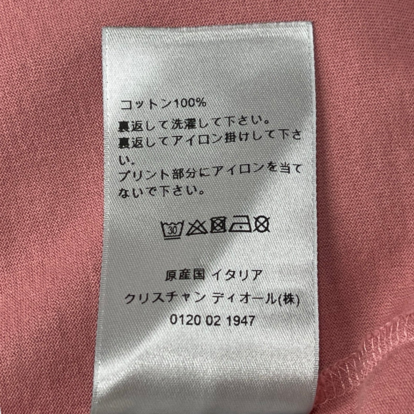 Dior×Travis Scott 2022AW Cactus Jack Dior Oversized T-shirt 213J685C0677 Size L