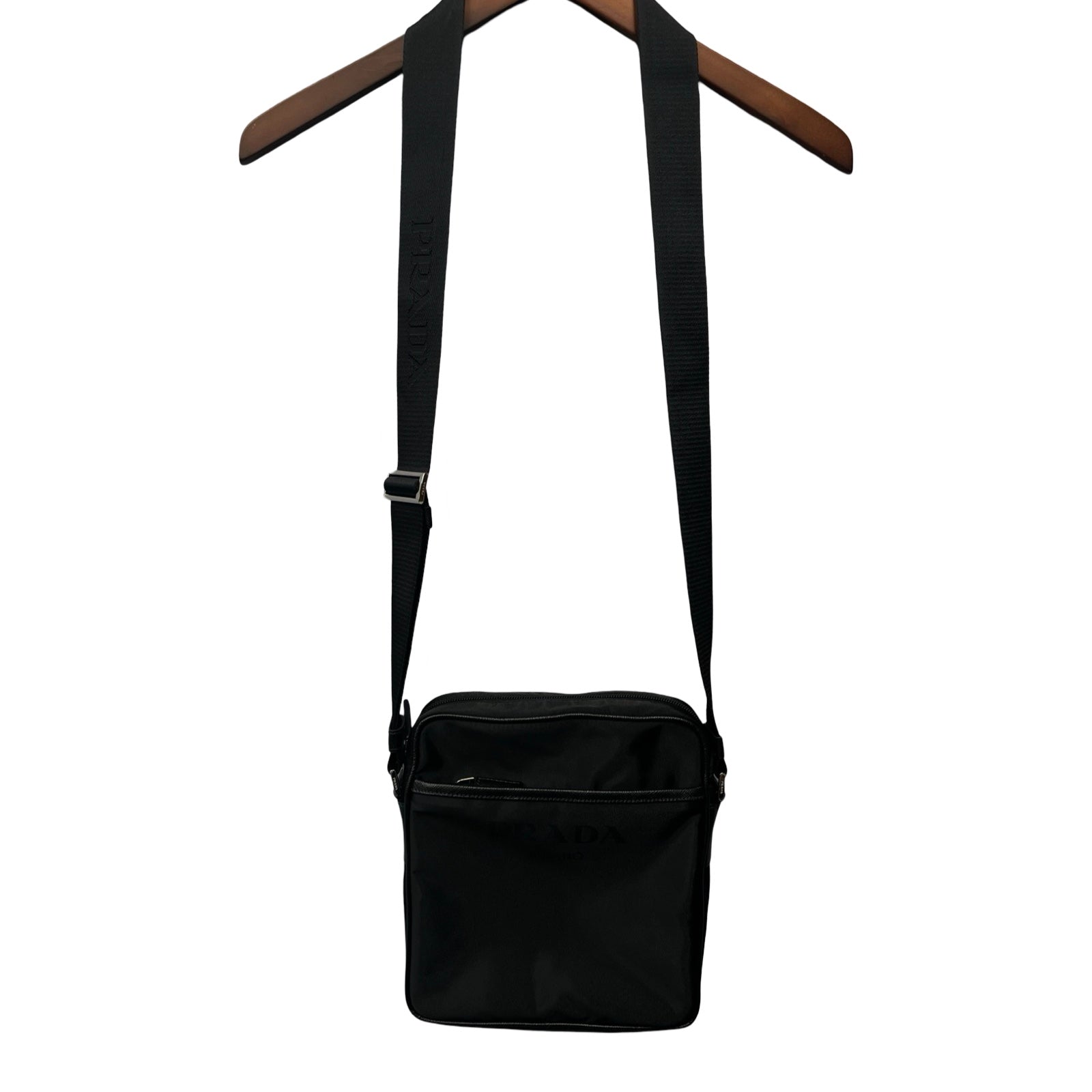 PRADA Nylon Shoulder Bag 2VH143 2FMO