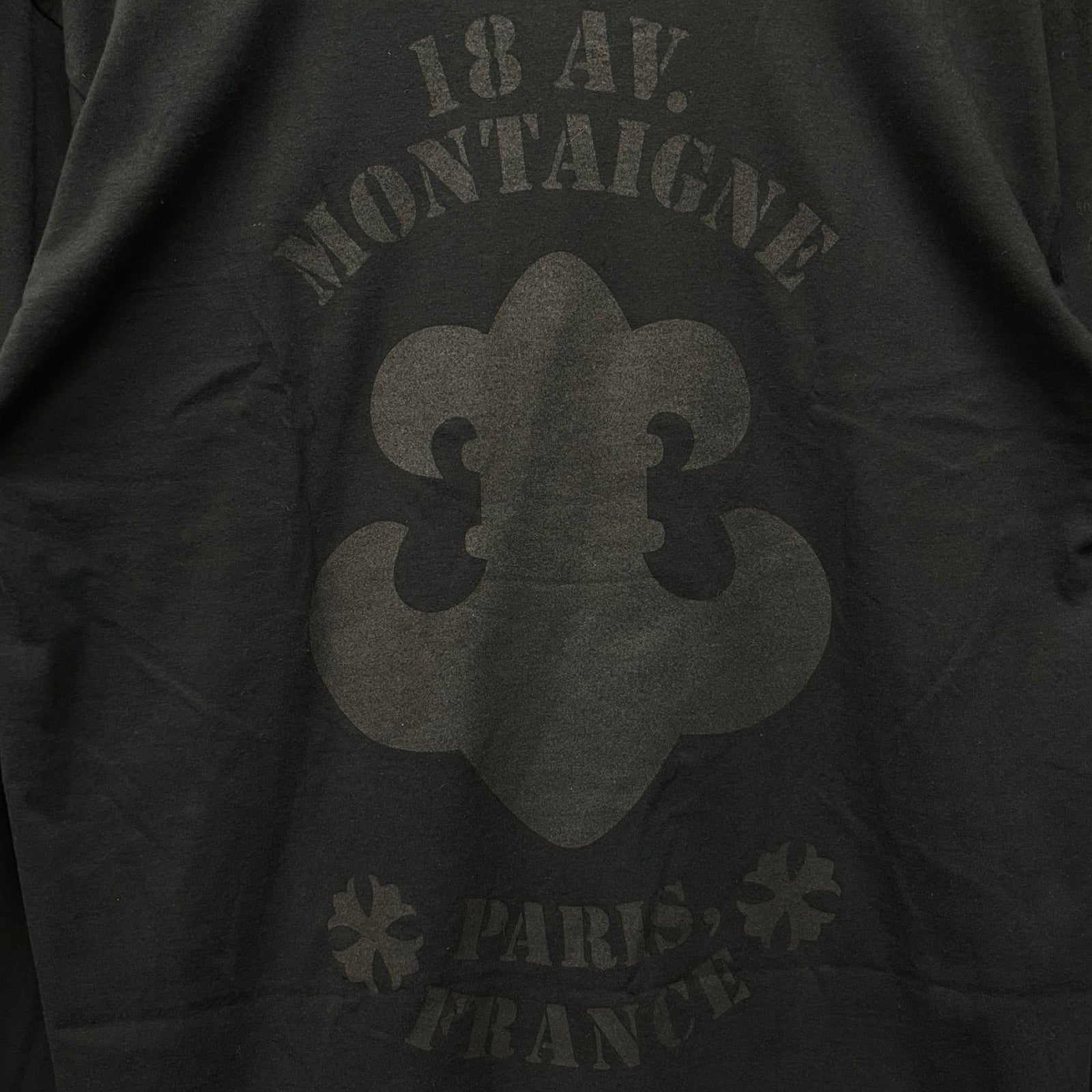 CHROME HEARTS Paris 18 AV. Montaigne Long Sleeve Tee Size L