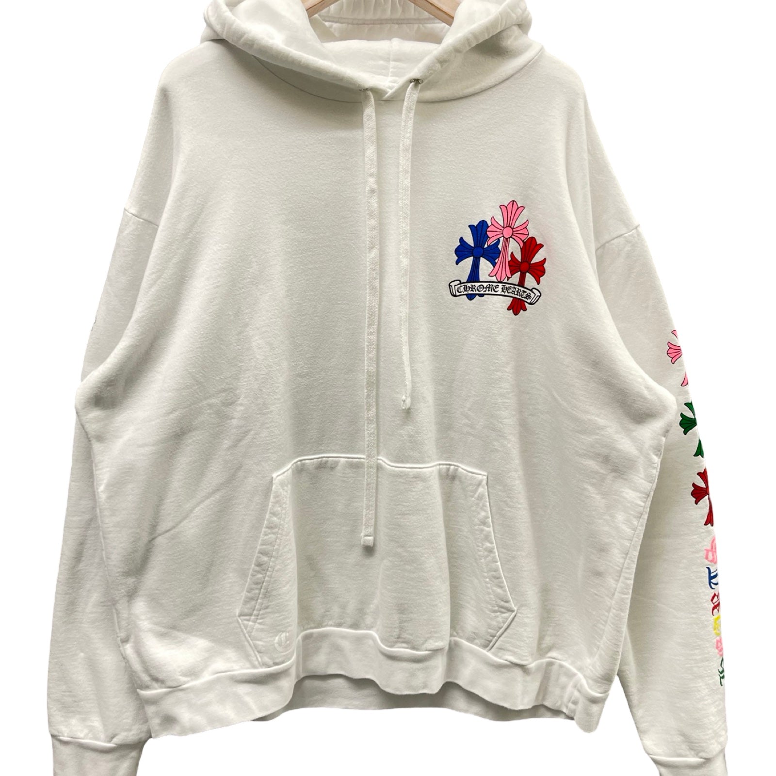 CHROME HEARTS 2022SS MLTCOL CEM CRS Pullover Hoodie Size XL