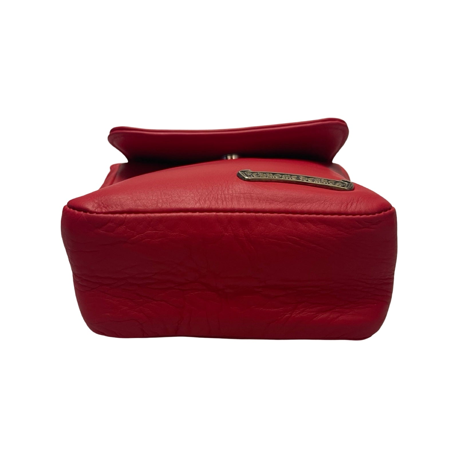 CHROME HEARTS HOT POT CH Plus Cross Ball Leather Shoulder Bag