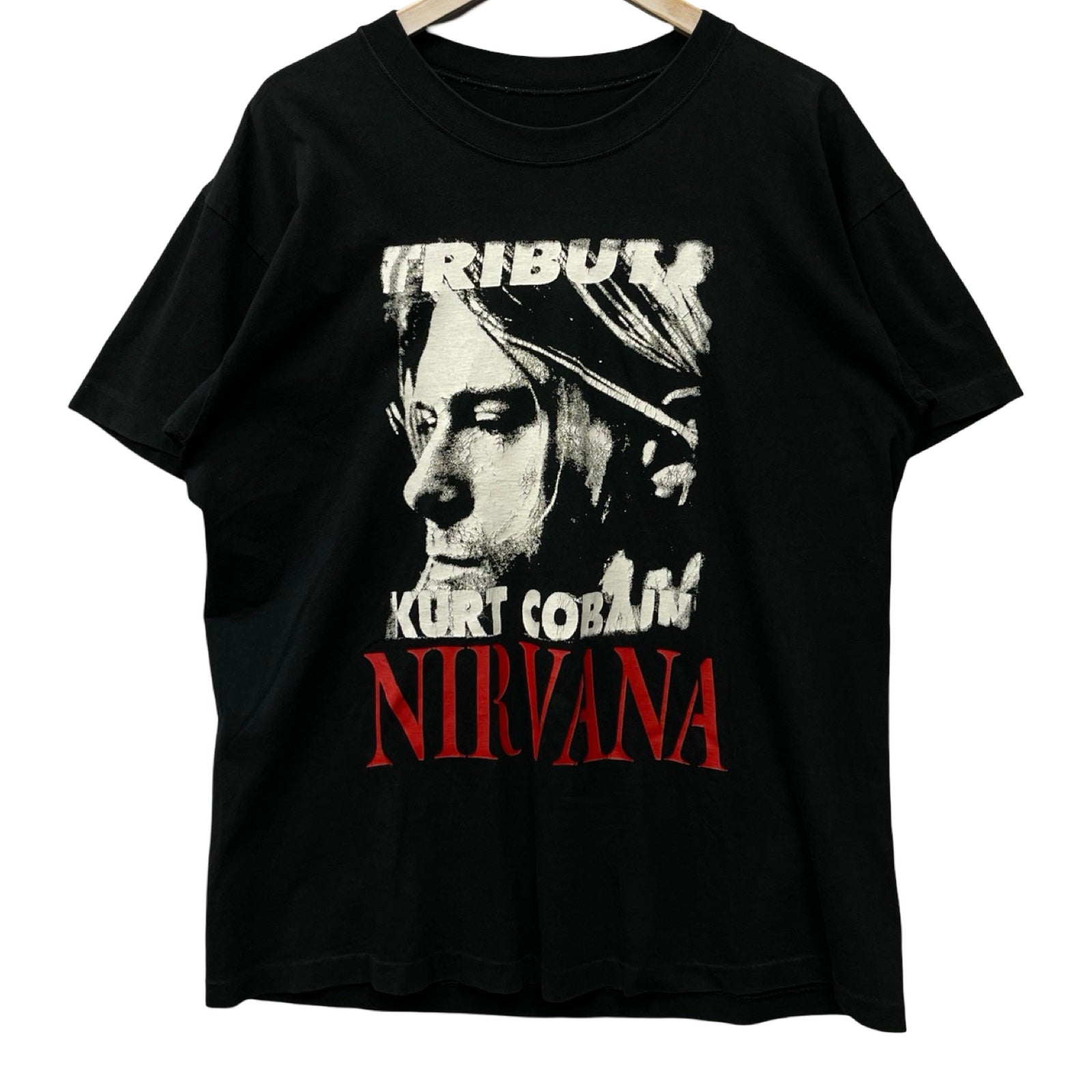 Vintage 90's Nirvana Kurt Cobain Tributs S/S Tee