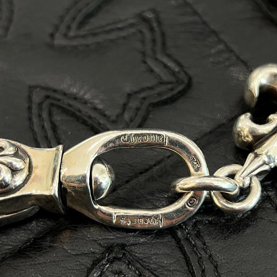 CHROME HEARTS 2 CLIP FLARE Wallet Chain 11 LINKS クロムハーツ 2クリップ フレア ウォレットチェーン 11リンク