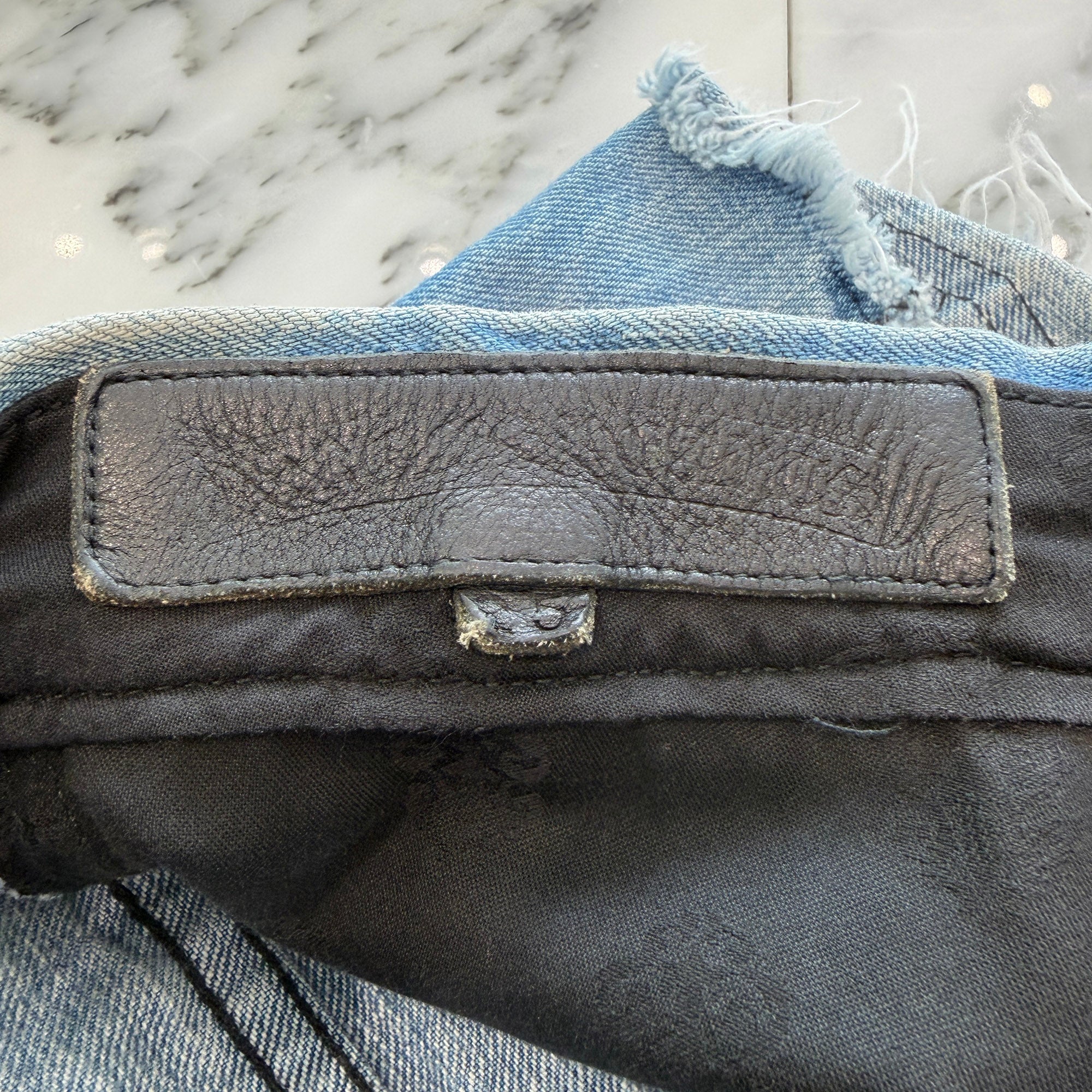 CHROME HEARTS Pocket Lined Denim Short Pants Size 25 クロムハーツ ポケットライニング デニムショートパンツ サイズ25