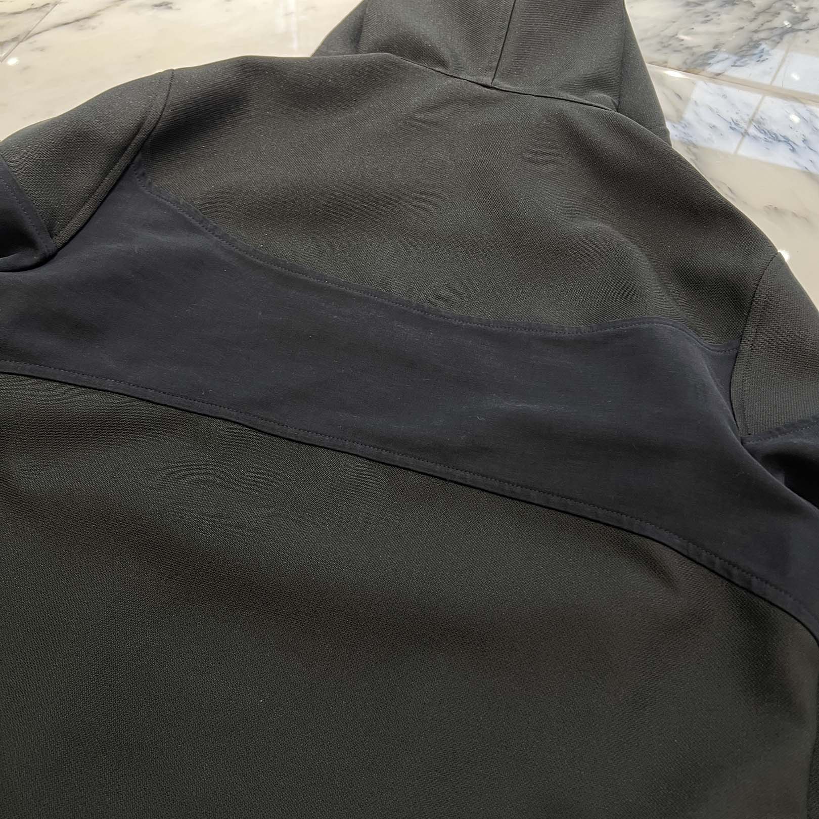 LOUIS VUITTON 2024AW Beads Logo Embellished Zip Up Jacket HRB21E Size 50 ルイヴィトン ビーズロゴ装飾 ジップアップ ブルゾン サイズ50