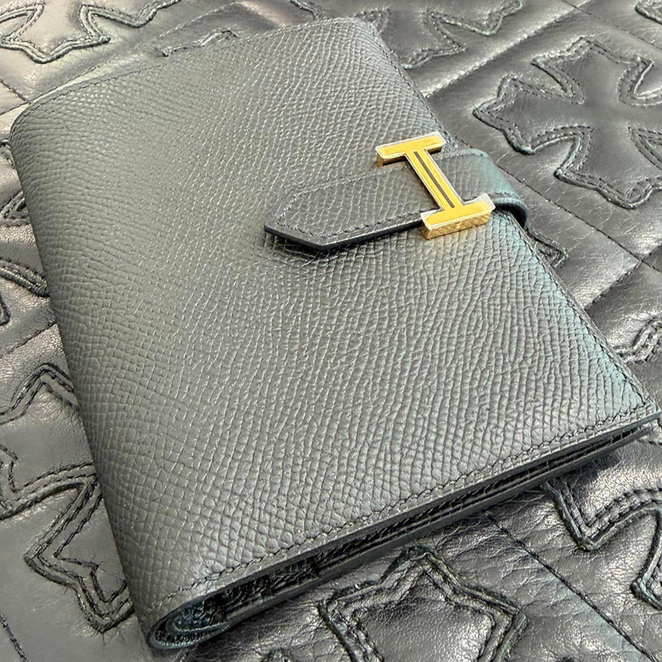 HERMES Bearn Compact Wallet "Noir" K刻印 エルメス ベアン コンパクトウォレット "ノワール" K刻印