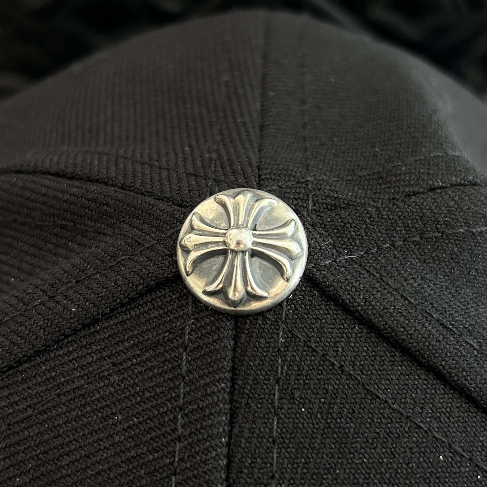 CHROME HEARTS 2025AW CH Logo Embroidery Trucker Cap Size ONE SIZE (51-61) クロムハーツ CHロゴ刺繍 トラッカーキャップ サイズONE SIZE (51-61)