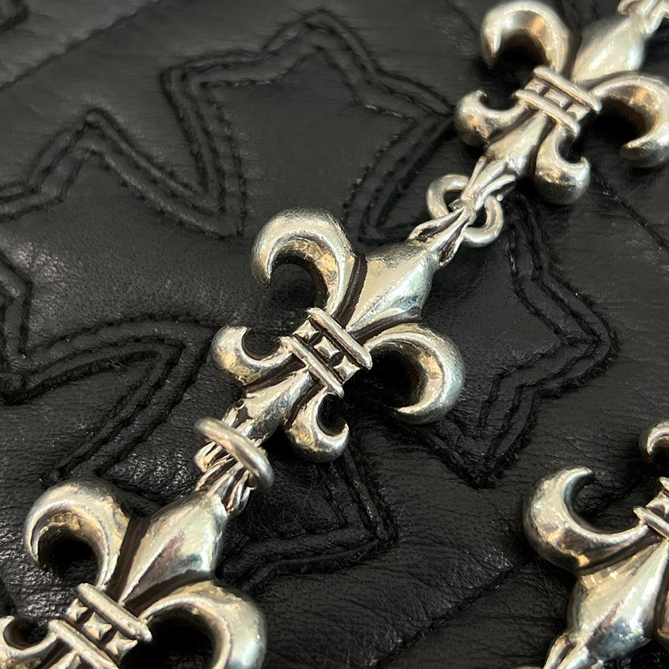 CHROME HEARTS 2 CLIP FLARE Wallet Chain 11 LINKS クロムハーツ 2クリップ フレア ウォレットチェーン 11リンク