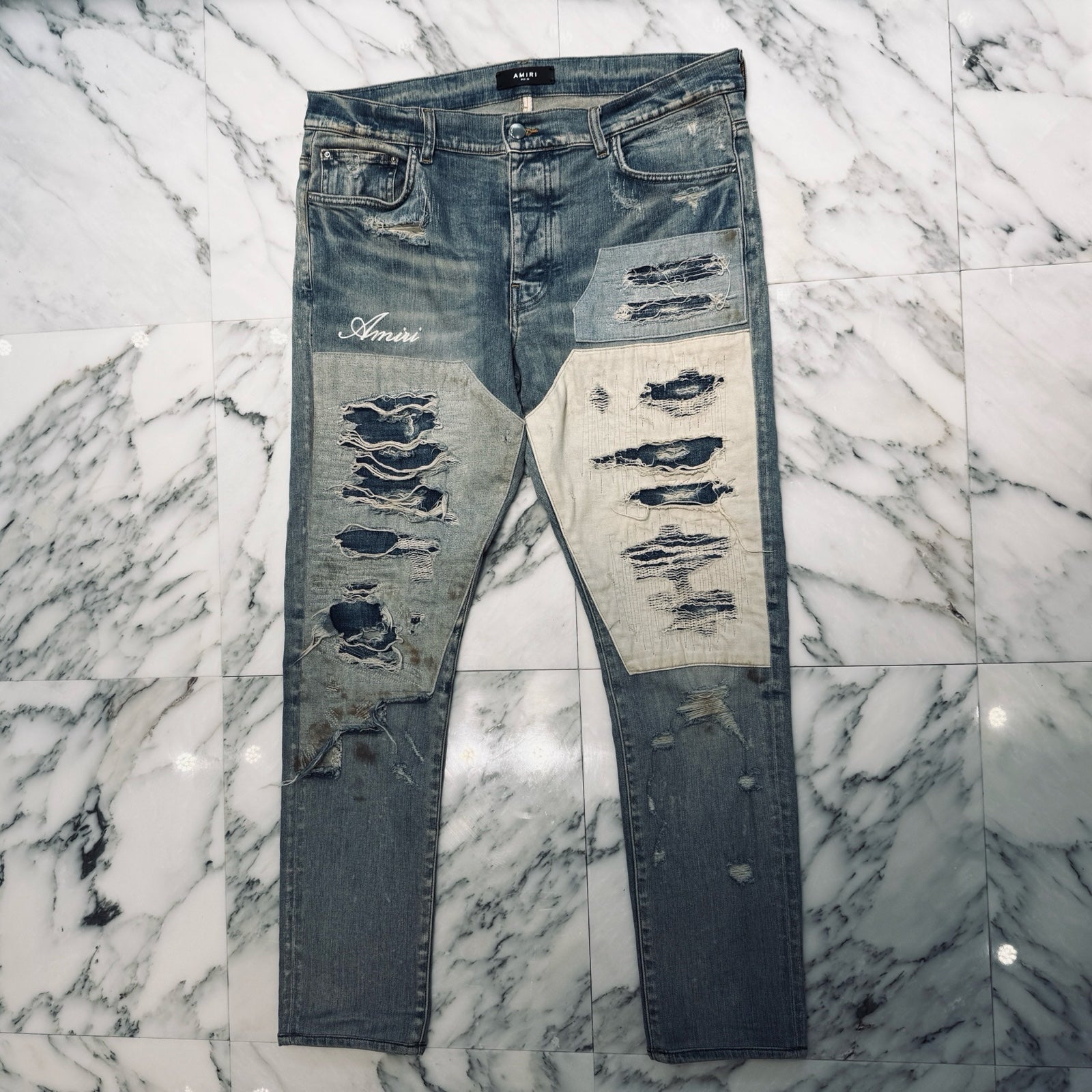 AMIRI 2023AW Artisinal Skinny Jeans Size 36