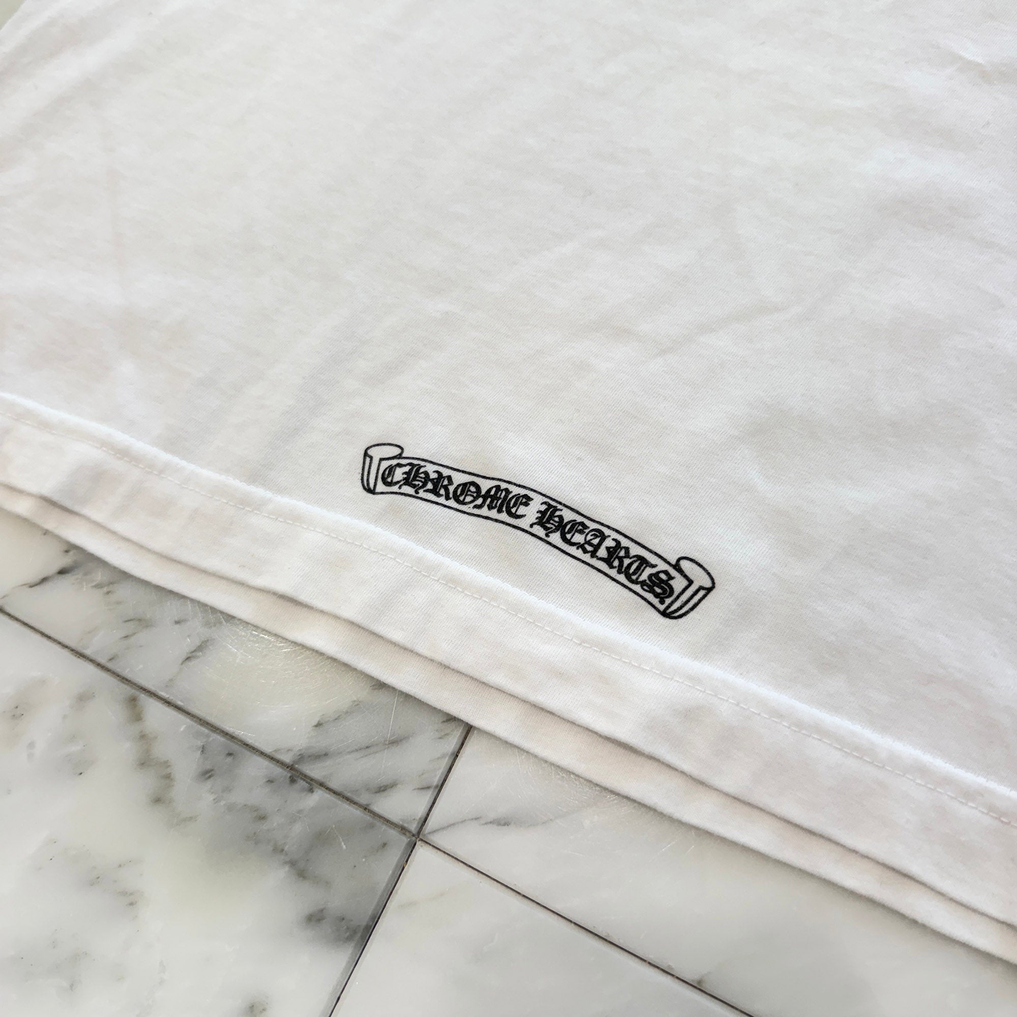 CHROME HEARTS OSAKA Limited Scroll Label Logo Tee Size L クロムハーツ 大阪限定 スクロールラベルロゴ Tシャツ サイズL