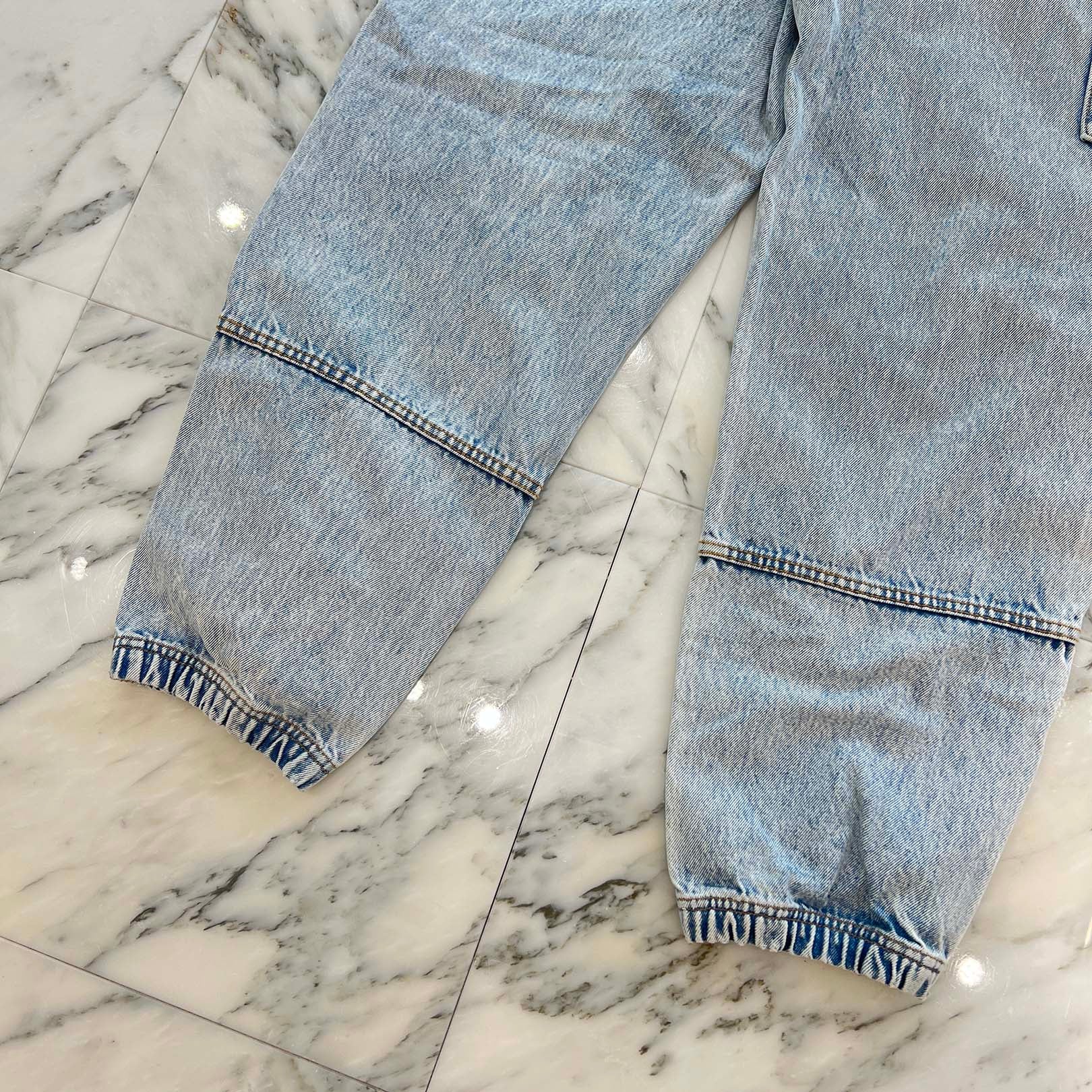 Alexander Wang 2022SS Double Front Carpenter Jeans 4DC4214012 Size