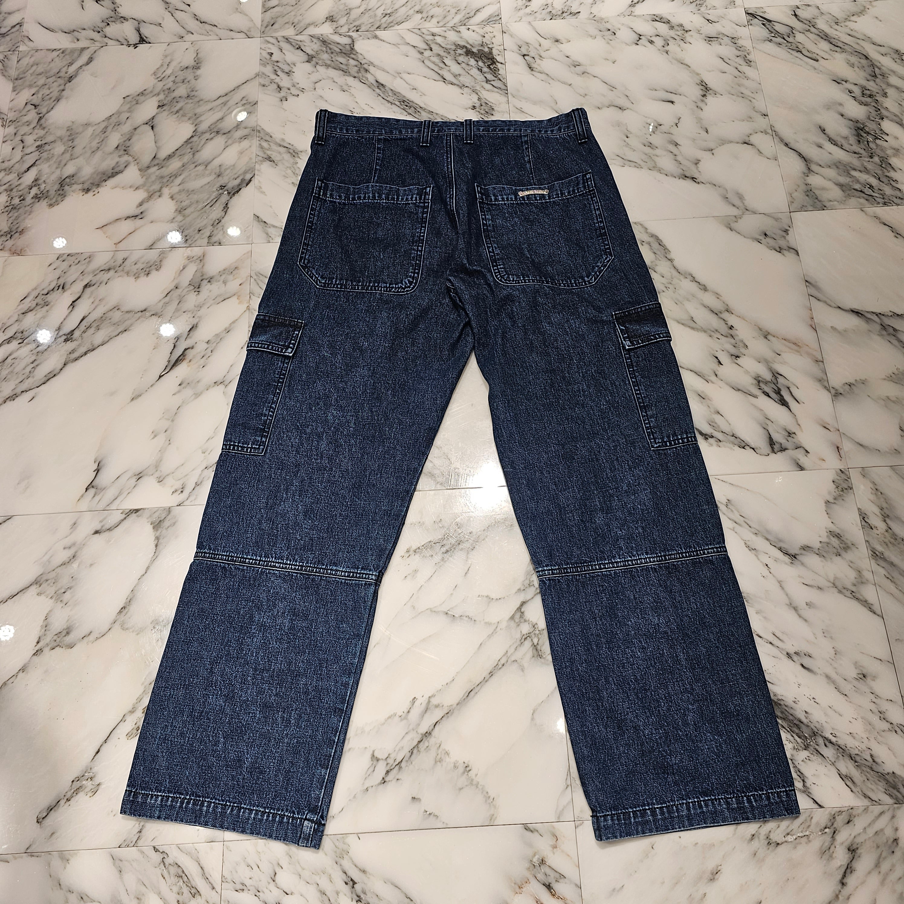 CHROME HEARTS GUMBO Garage Woshed Cross Ball Jeans Size 28 クロムハーツ ガンボガレージ ウォッシュ加工 ジーンズ サイズ28
