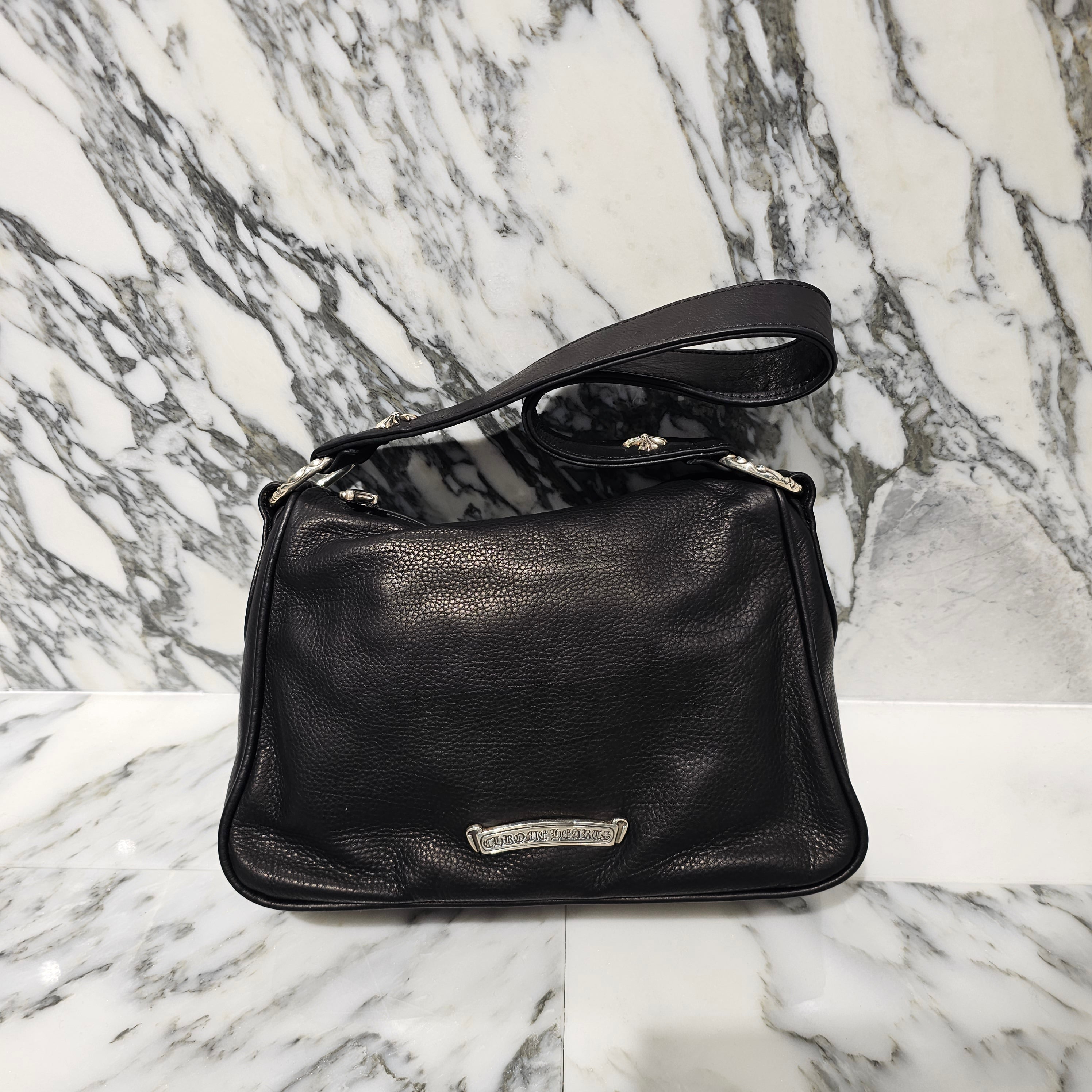 CHROME HEARTS CHICKEN NUGGET Small Leather Shoulder Bag クロムハーツ チキンナゲット スモールレザー ショルダーバッグ