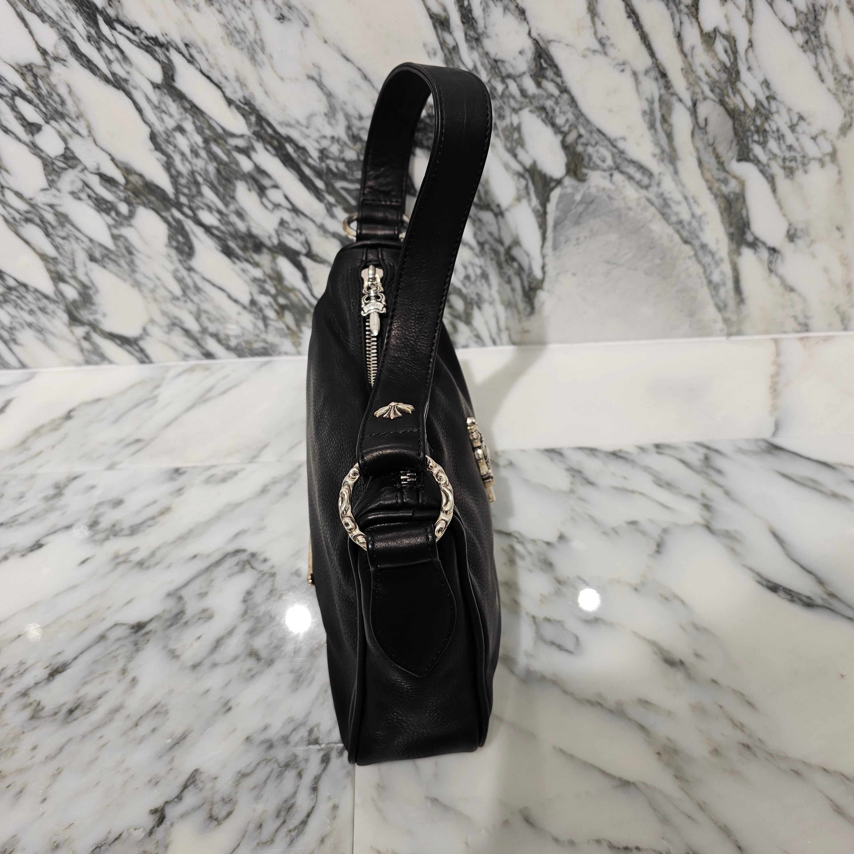 CHROME HEARTS CHICKEN NUGGET Small Leather Shoulder Bag クロムハーツ チキンナゲット スモールレザー ショルダーバッグ