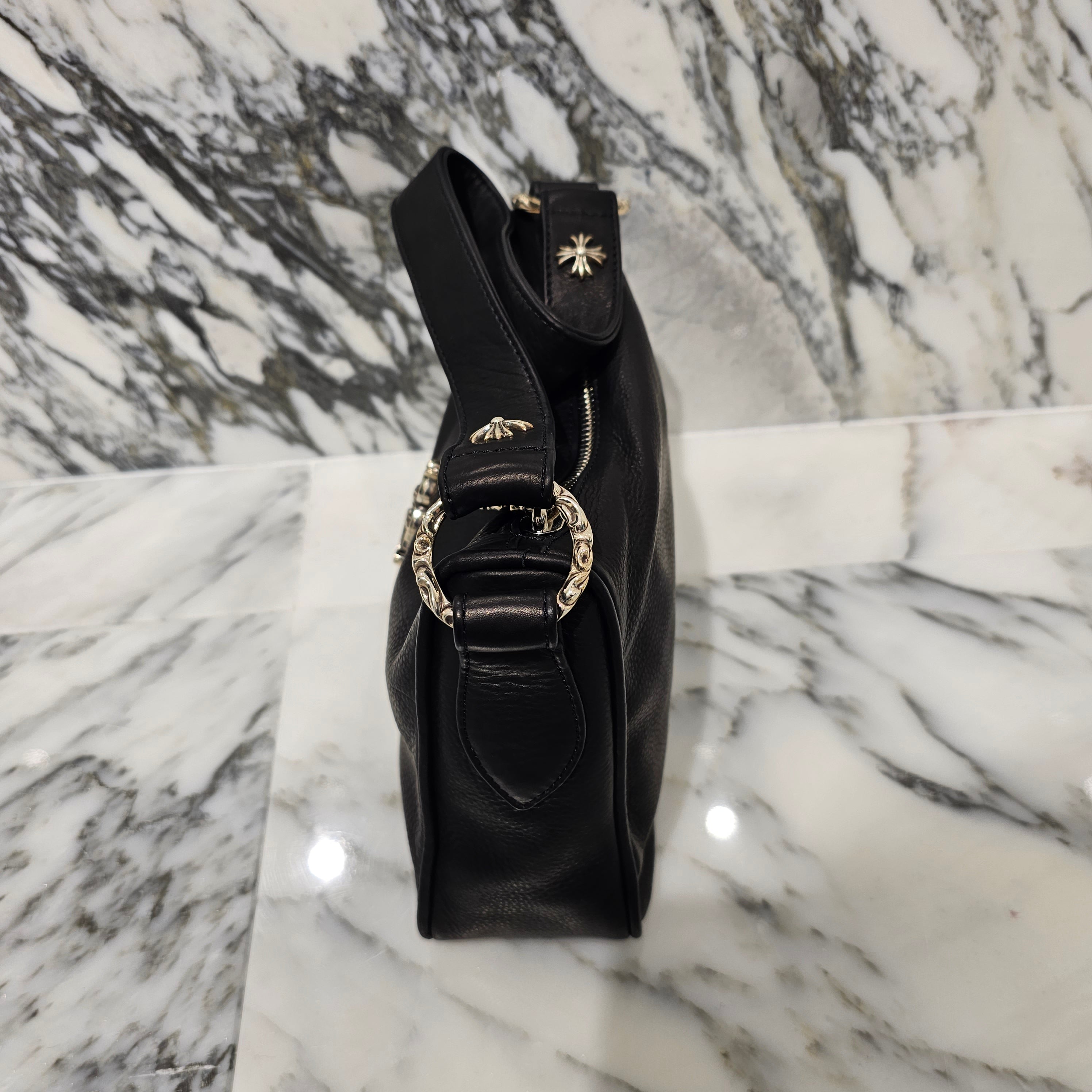 CHROME HEARTS CHICKEN NUGGET Small Leather Shoulder Bag クロムハーツ チキンナゲット スモールレザー ショルダーバッグ