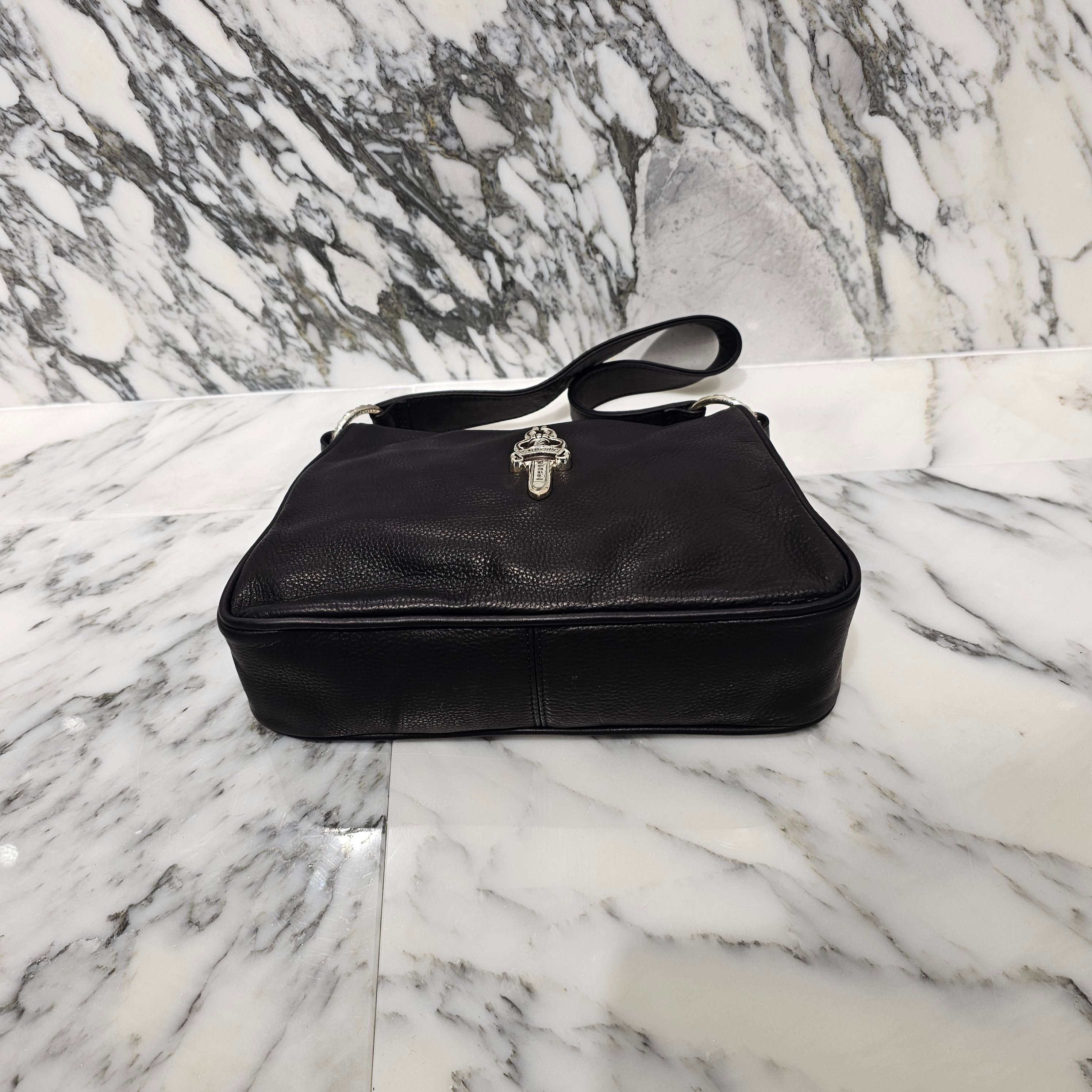 CHROME HEARTS CHICKEN NUGGET Small Leather Shoulder Bag クロム