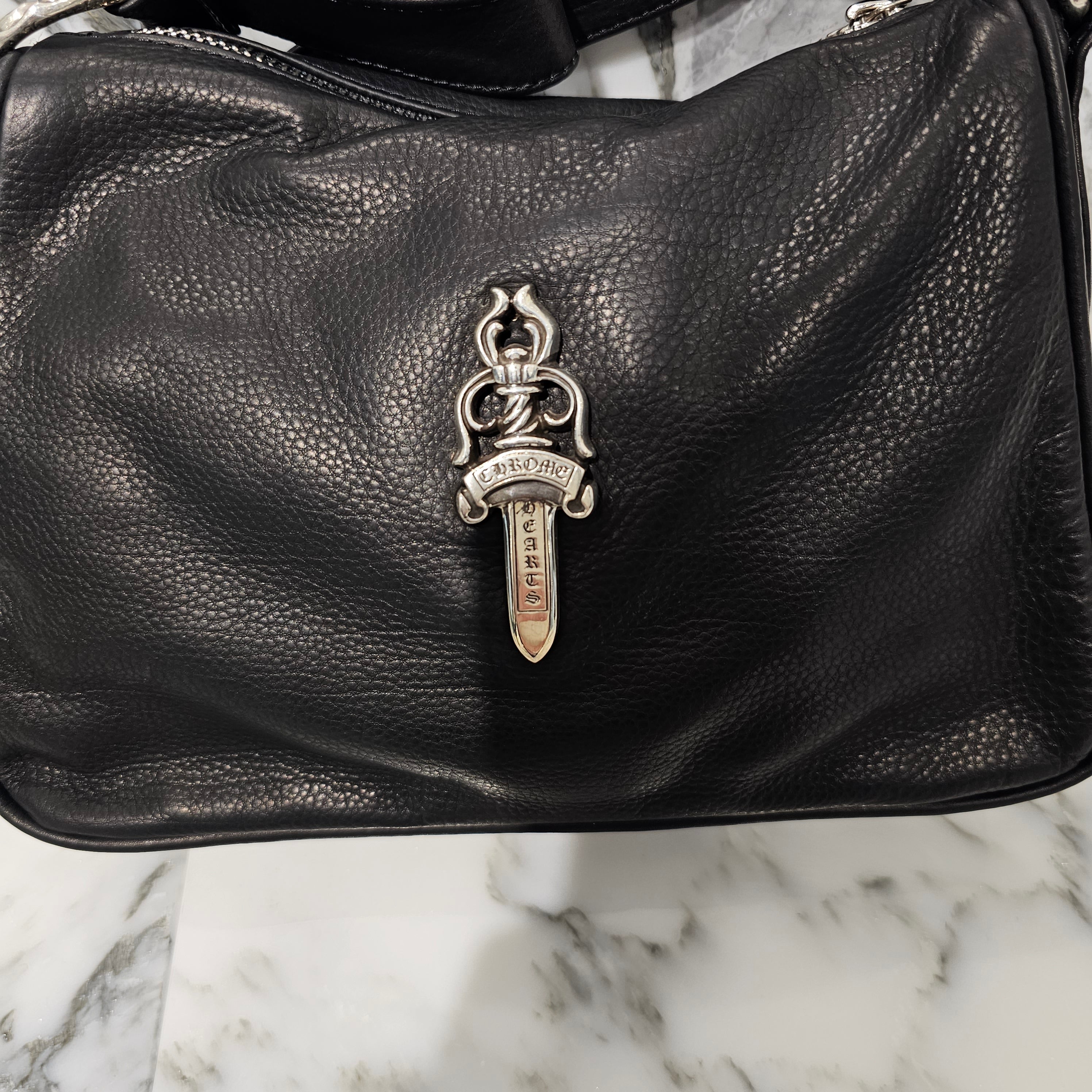 CHROME HEARTS CHICKEN NUGGET Small Leather Shoulder Bag クロムハーツ チキンナゲット スモールレザー ショルダーバッグ