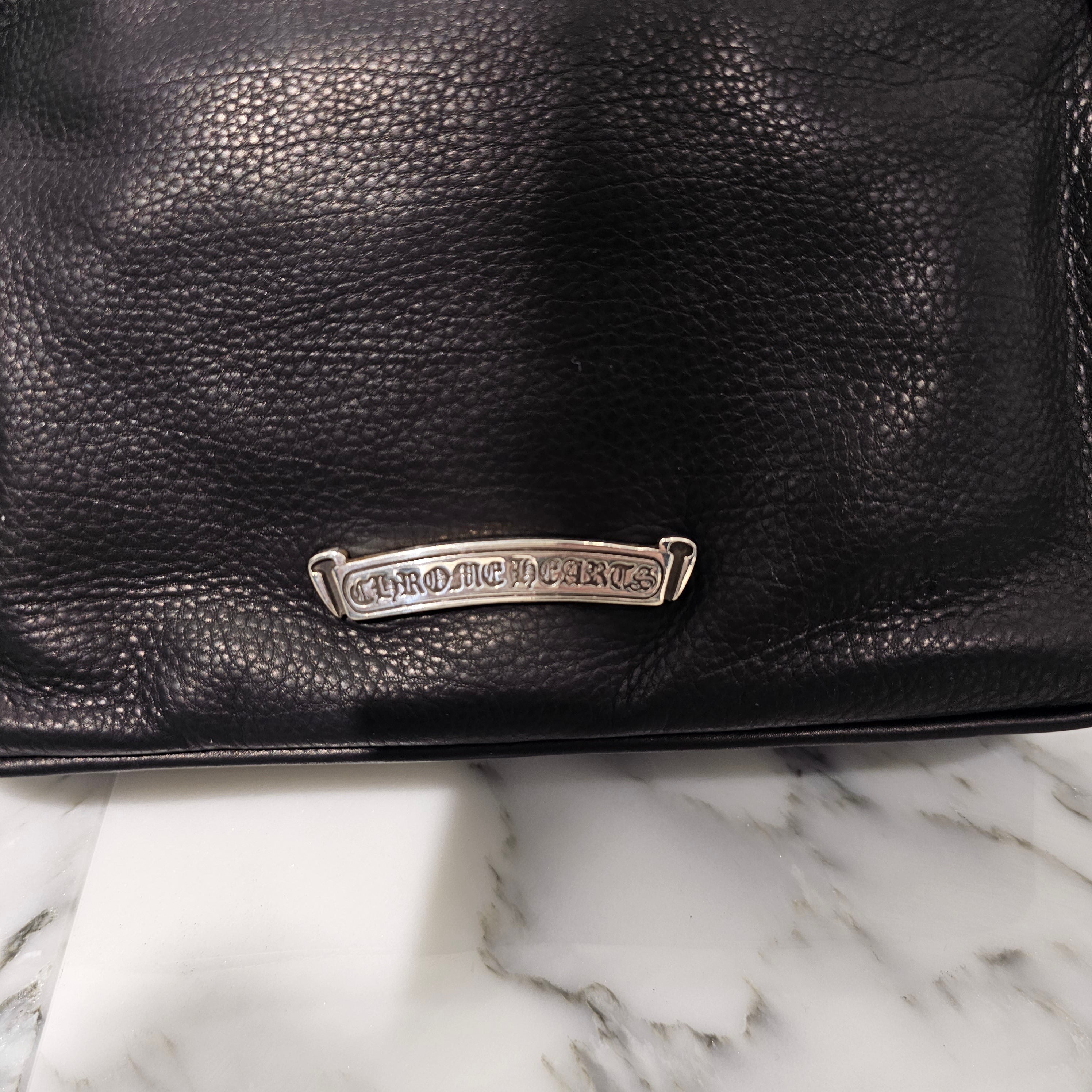 CHROME HEARTS CHICKEN NUGGET Small Leather Shoulder Bag クロム