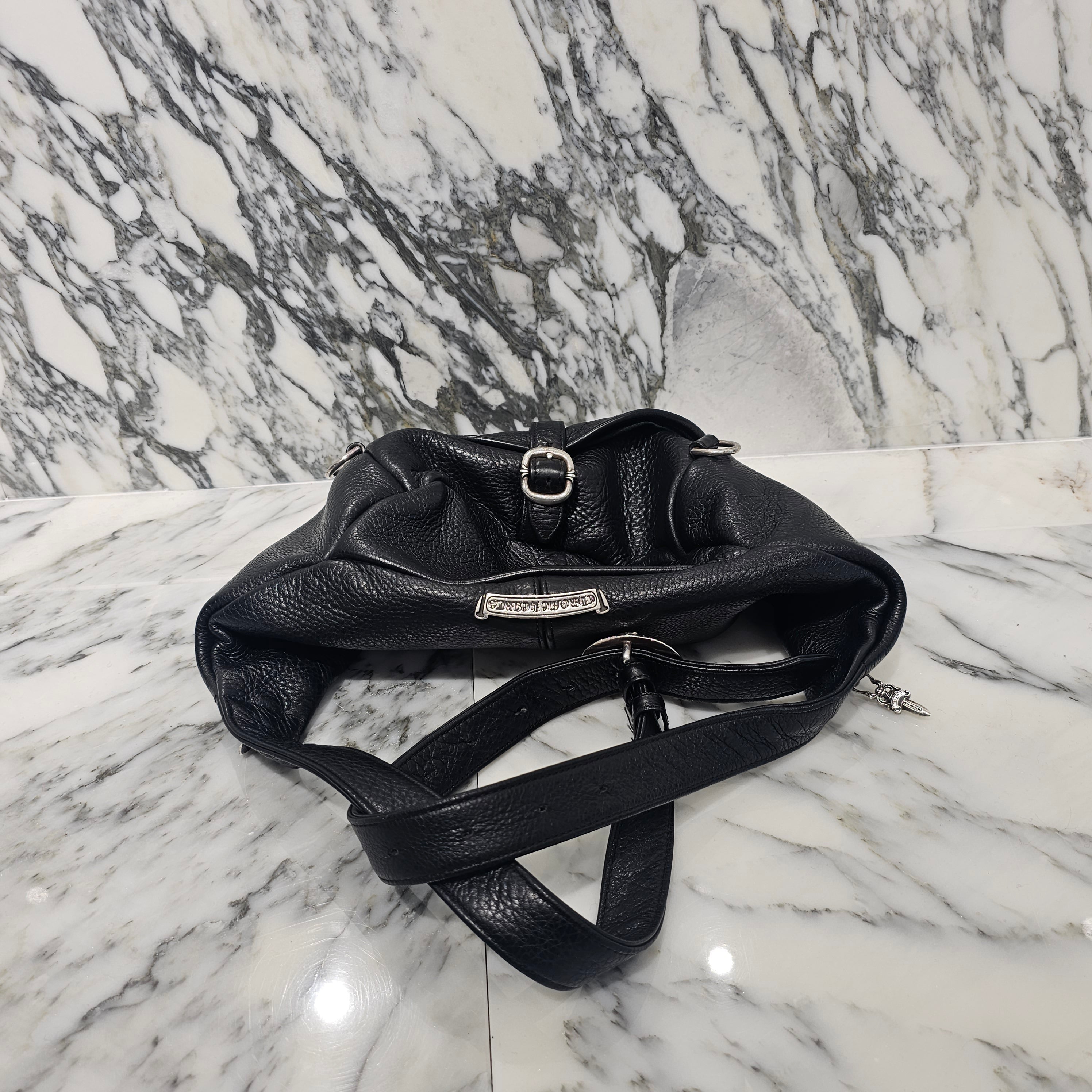 CHROME HEARTS 1 SNAT PACK MEDIUM LEATHER WAIST BAG クロムハーツ 1スナットパック ミディアムレザー ウェストバッグ