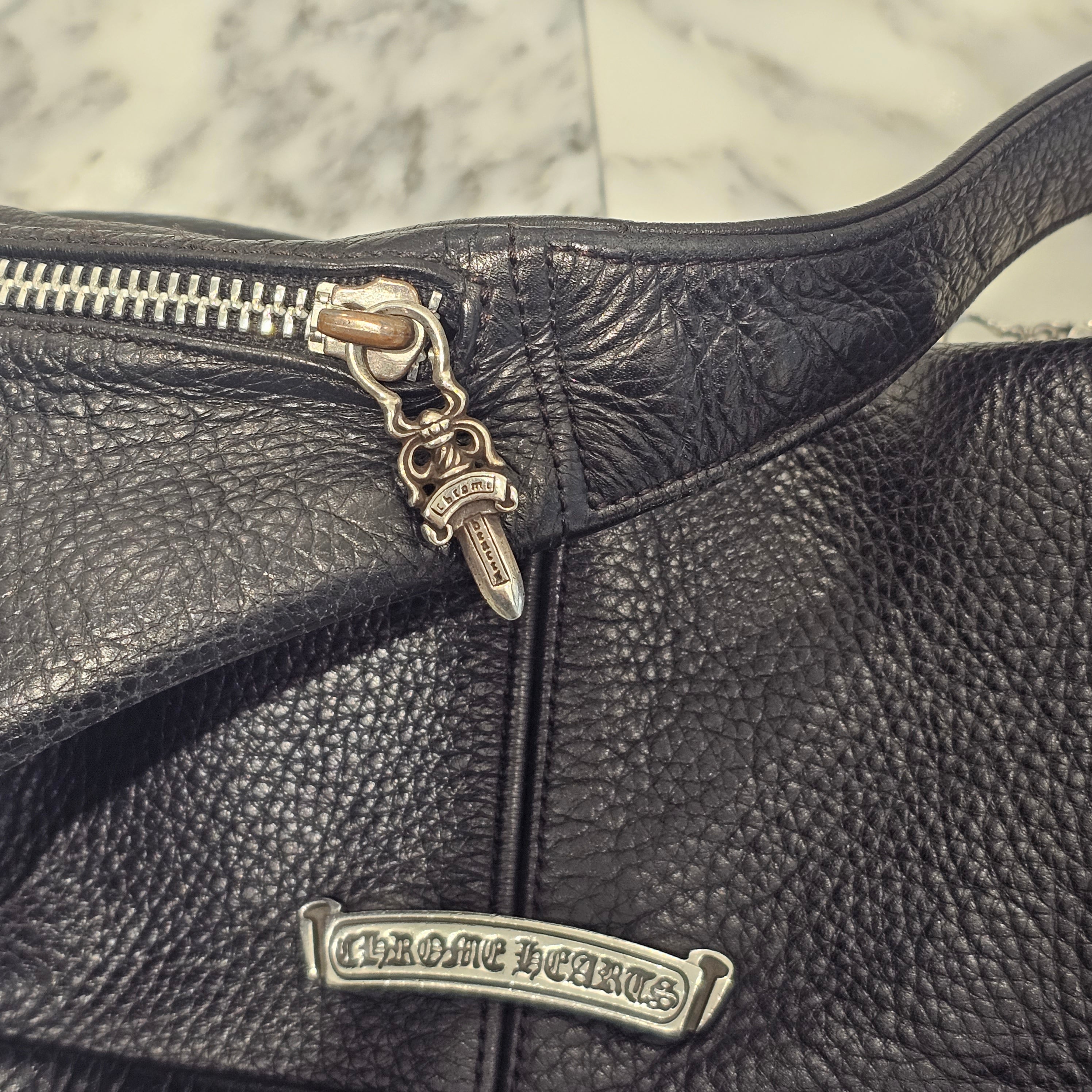 CHROME HEARTS 1 SNAT PACK MEDIUM LEATHER WAIST BAG クロムハーツ 1スナットパック ミディアムレザー ウェストバッグ