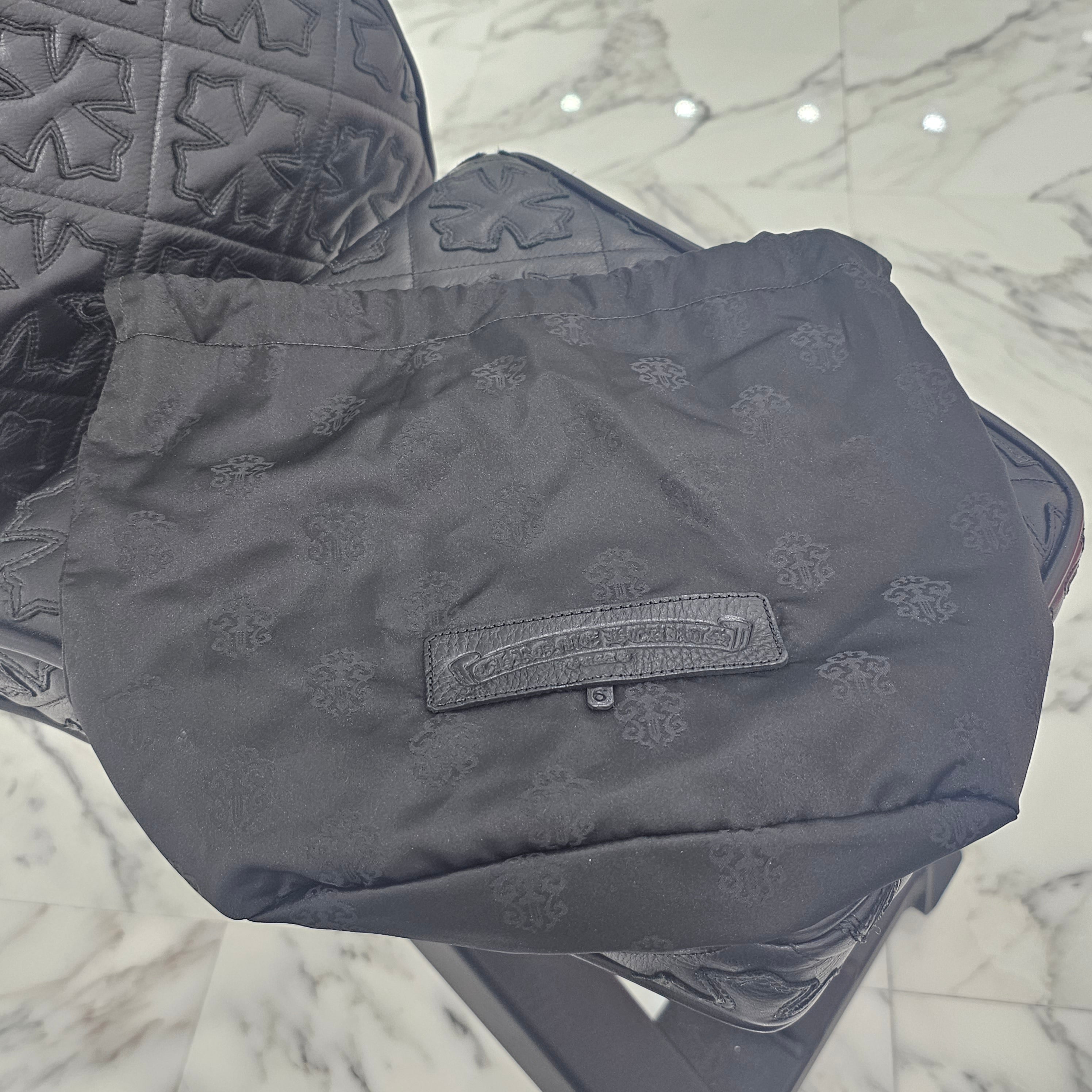 CHROME HEARTS Tiny GYM Cemetery Cross Patch Hand Bag クロムハーツ タイニージム セメタリークロスパッチ ハンドバッグ