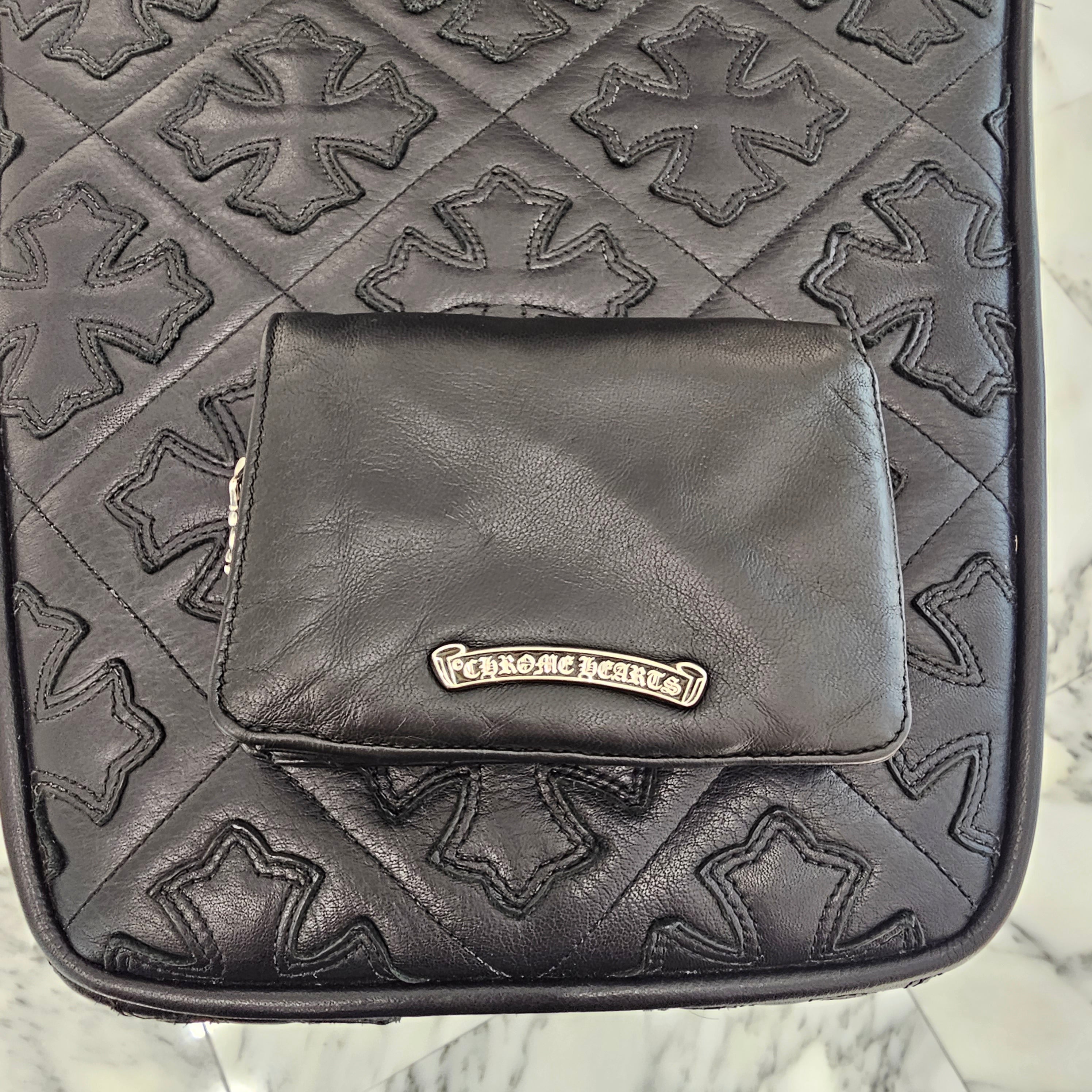 CHROME HEARTS Soft Leather Joey Scroll Wallet クロムハーツ ソフトレザー ジョーイスクロール ウォレット