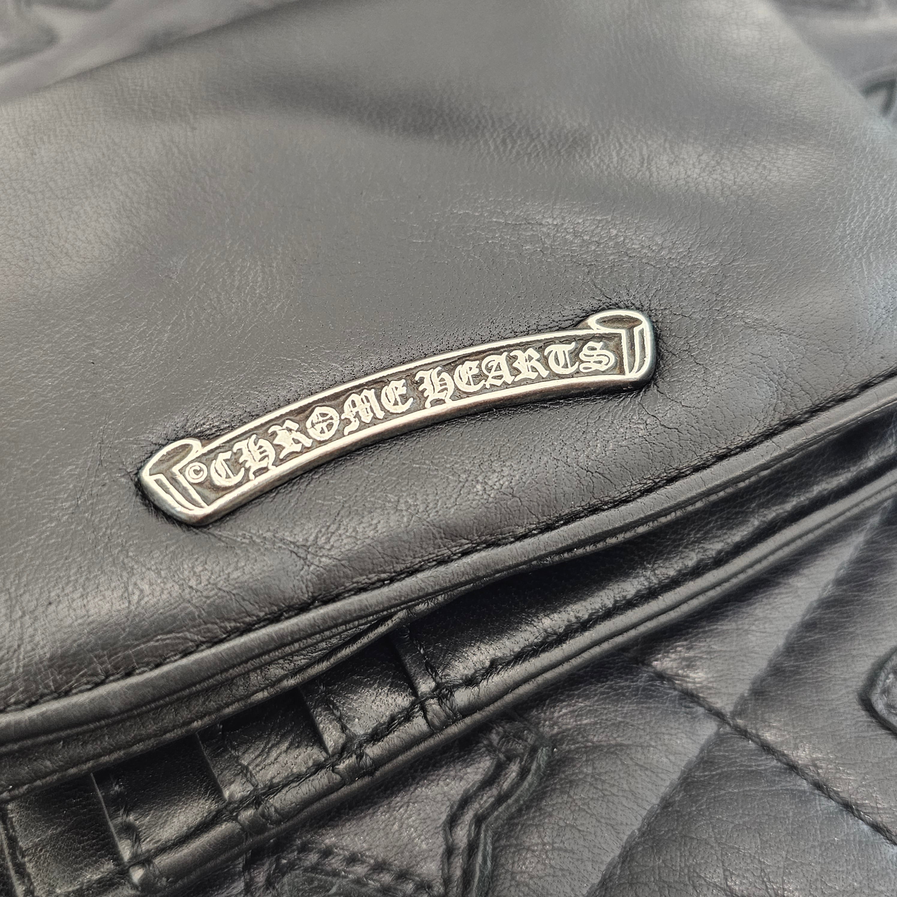CHROME HEARTS Soft Leather Joey Scroll Wallet クロムハーツ ソフトレザー ジョーイスクロール ウォレット