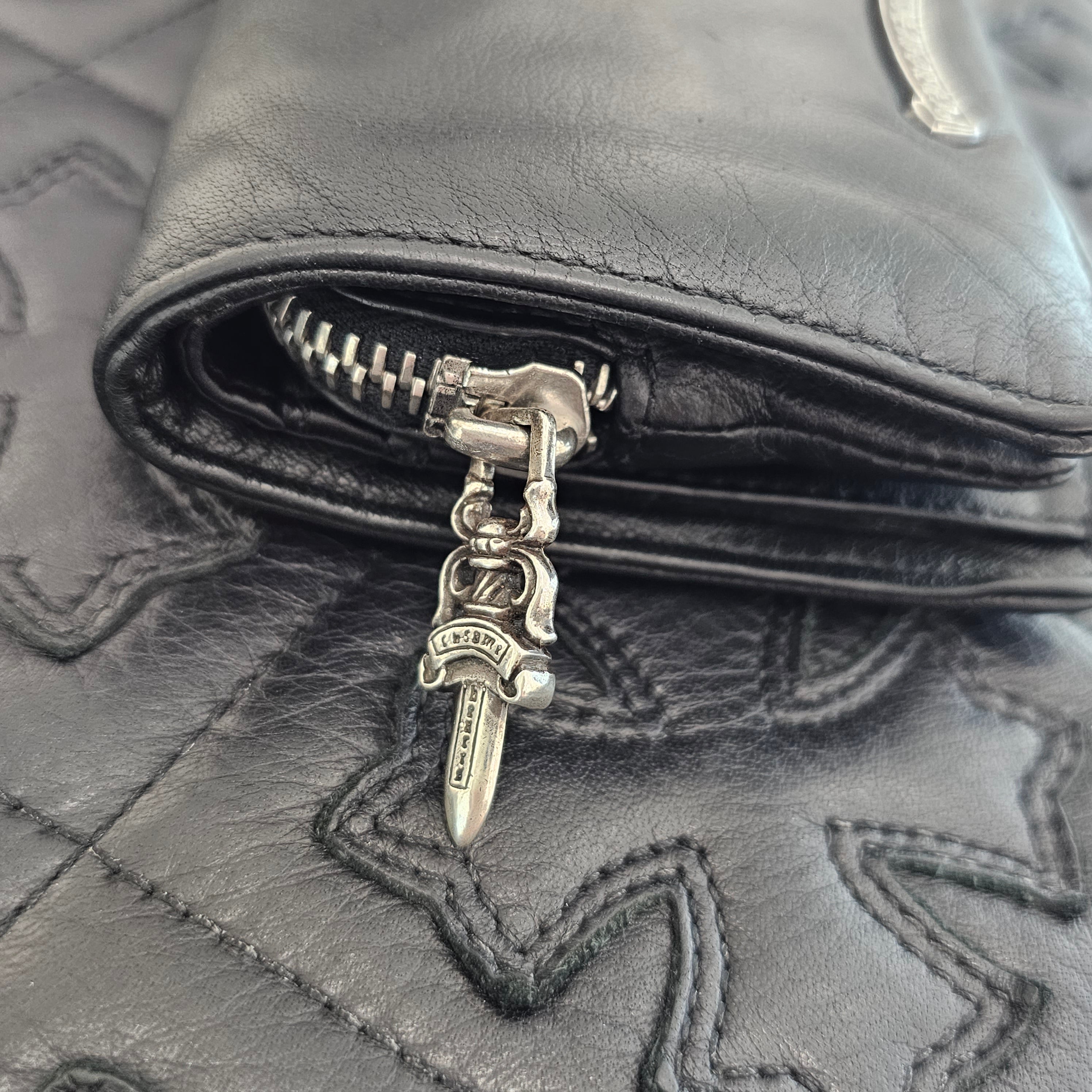 CHROME HEARTS Soft Leather Joey Scroll Wallet クロムハーツ ソフトレザー ジョーイスクロール ウォレット