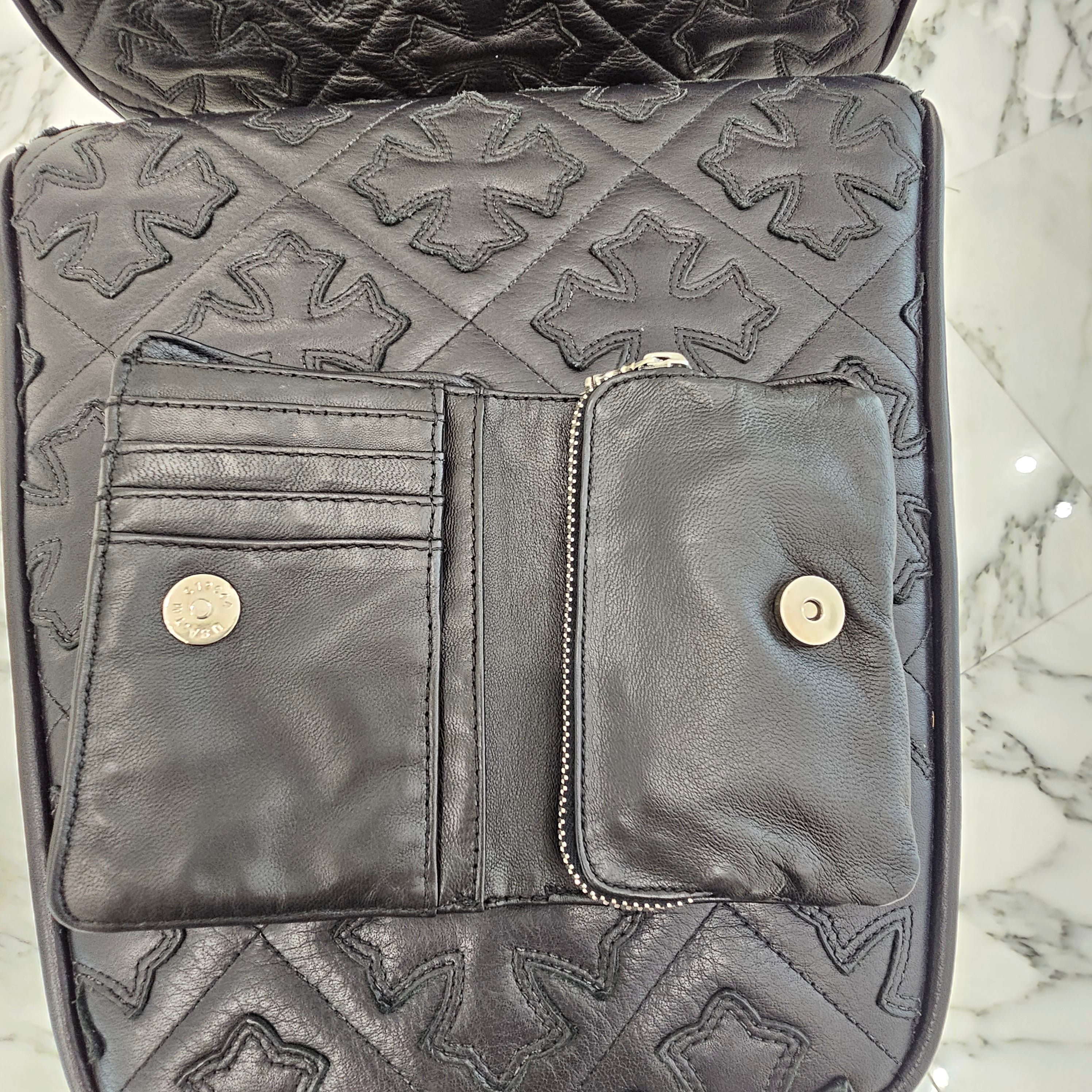 CHROME HEARTS Soft Leather Joey Scroll Wallet クロムハーツ ソフトレザー ジョーイスクロール ウォレット