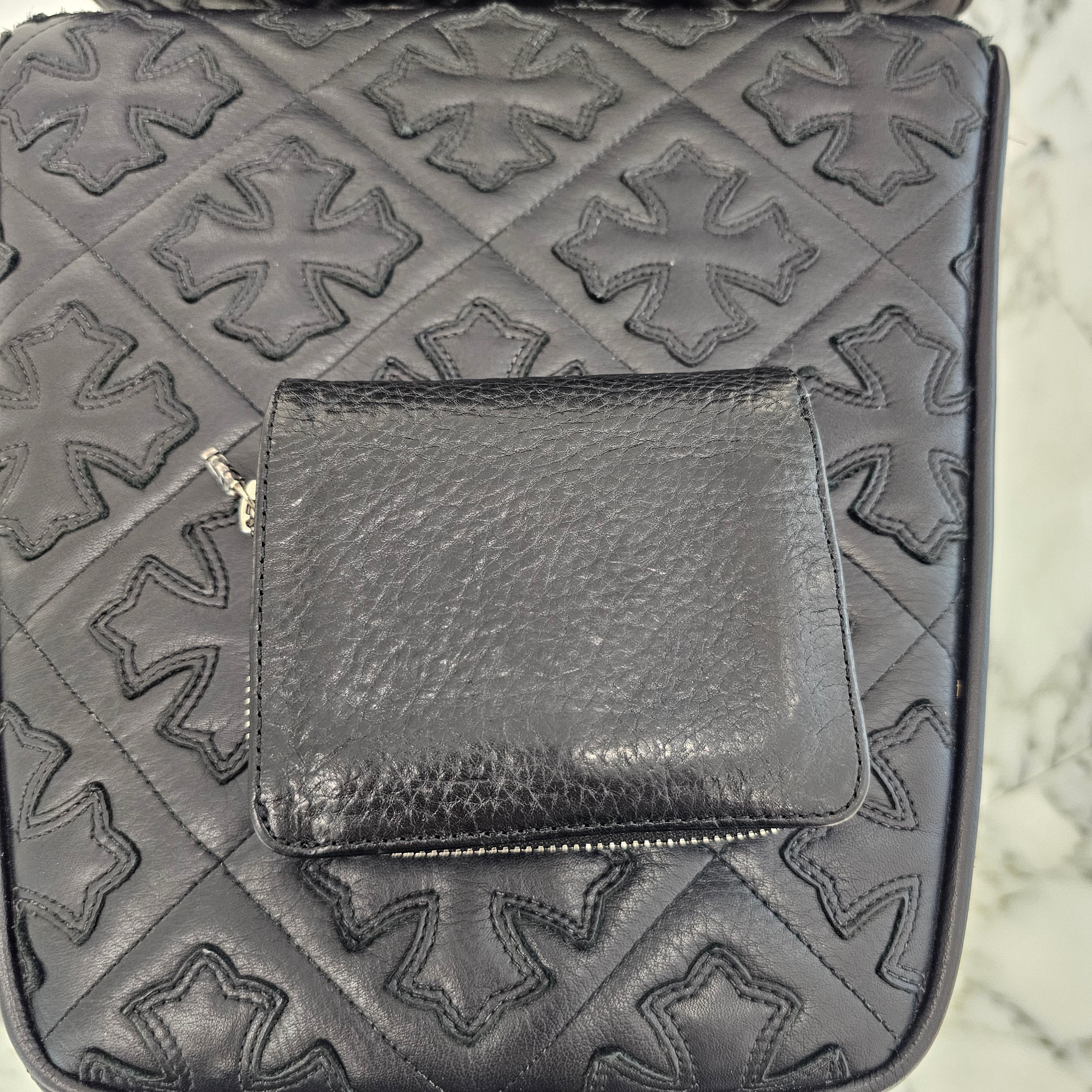 CHROME HEARTS Square Zip Bill Wallet クロムハーツ スクエアジップ ビルウォレット