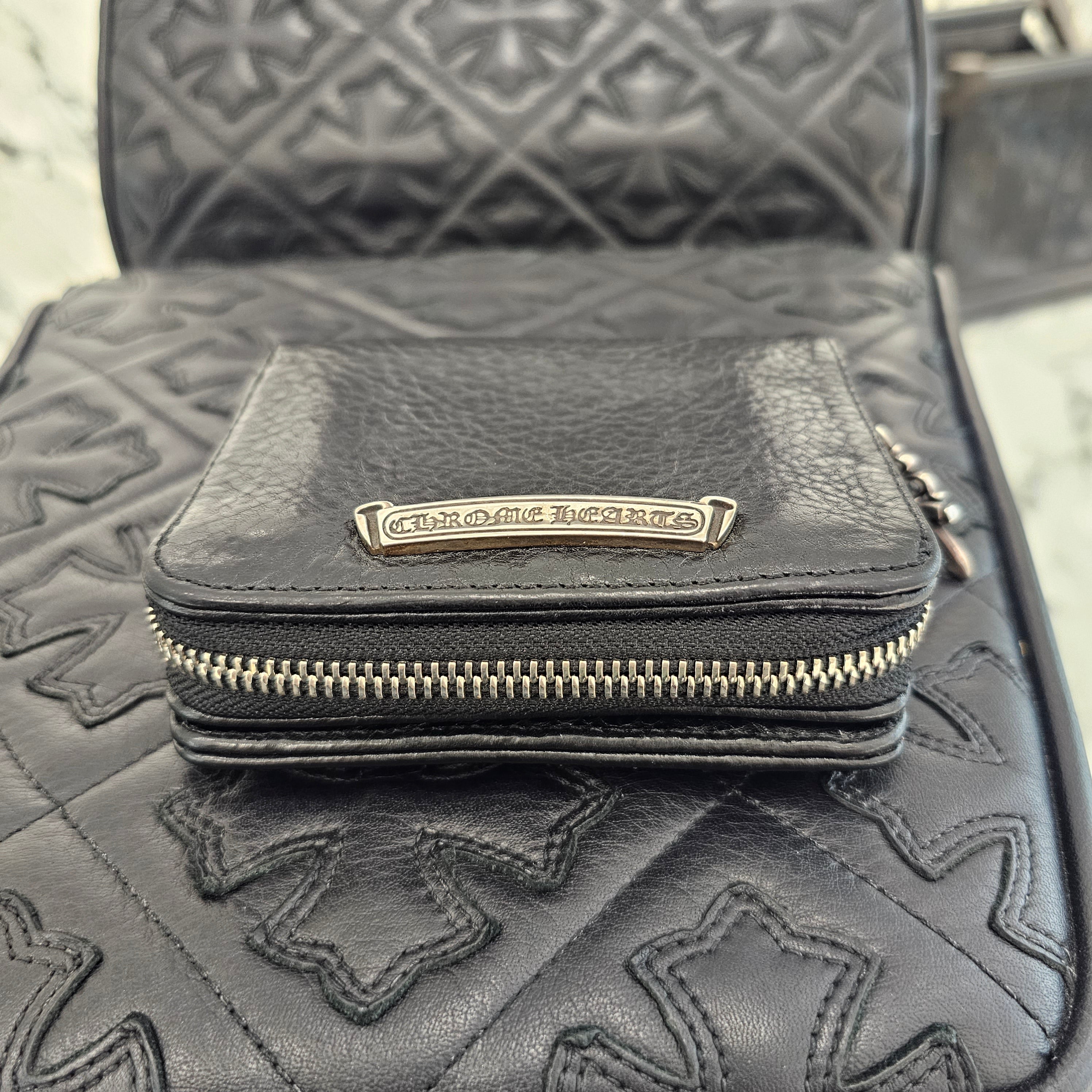 CHROME HEARTS Square Zip Bill Wallet クロムハーツ スクエアジップ ビルウォレット