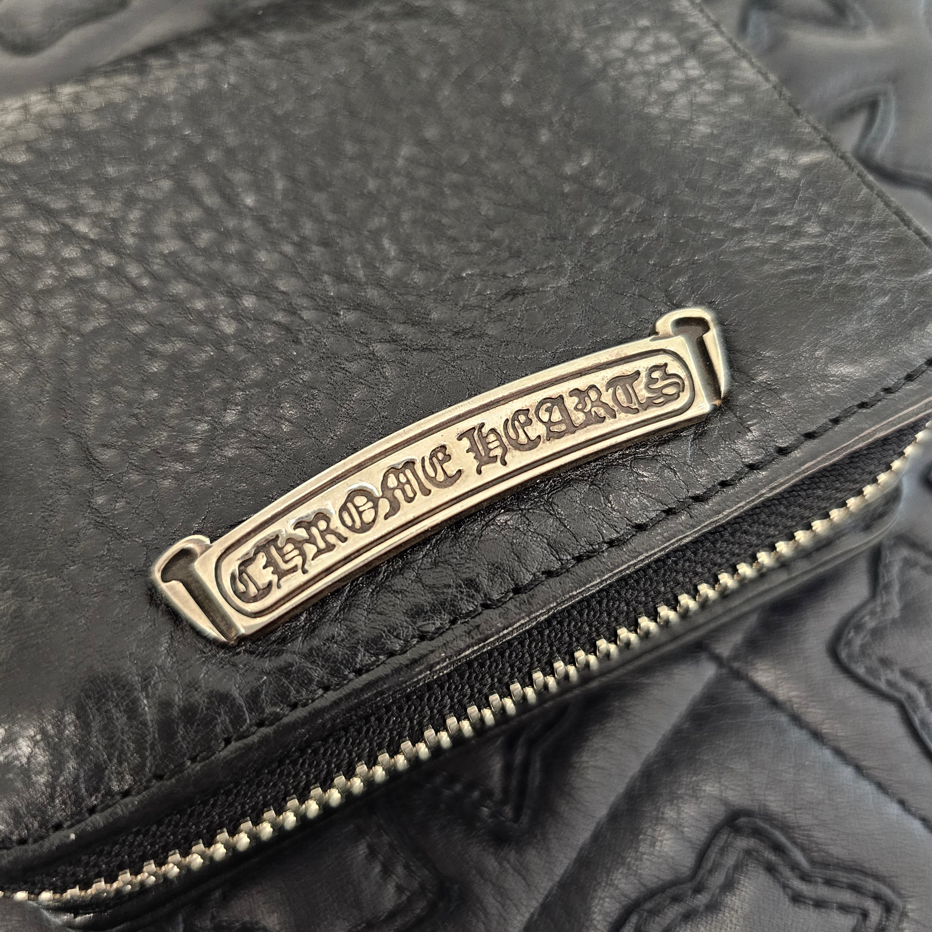 CHROME HEARTS Square Zip Bill Wallet クロムハーツ スクエアジップ ビルウォレット
