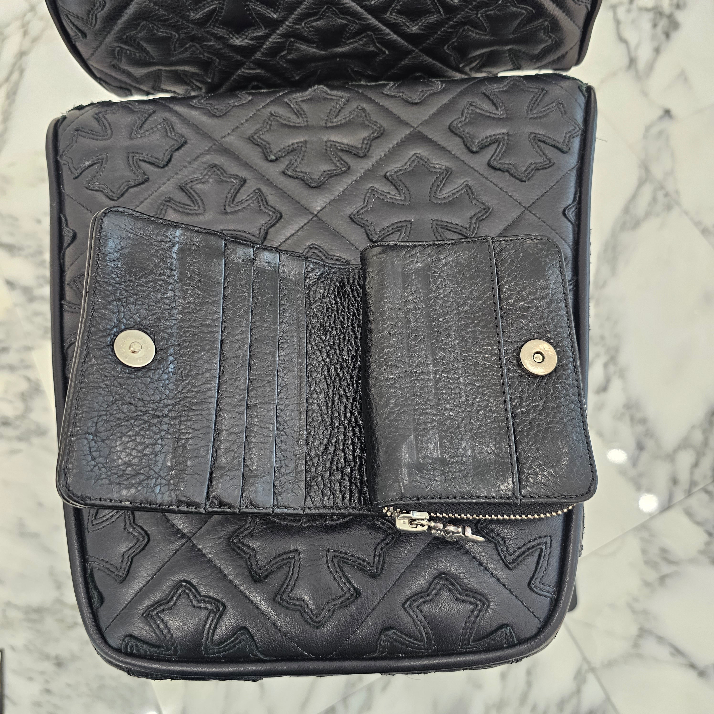 CHROME HEARTS Square Zip Bill Wallet クロムハーツ スクエアジップ ビルウォレット