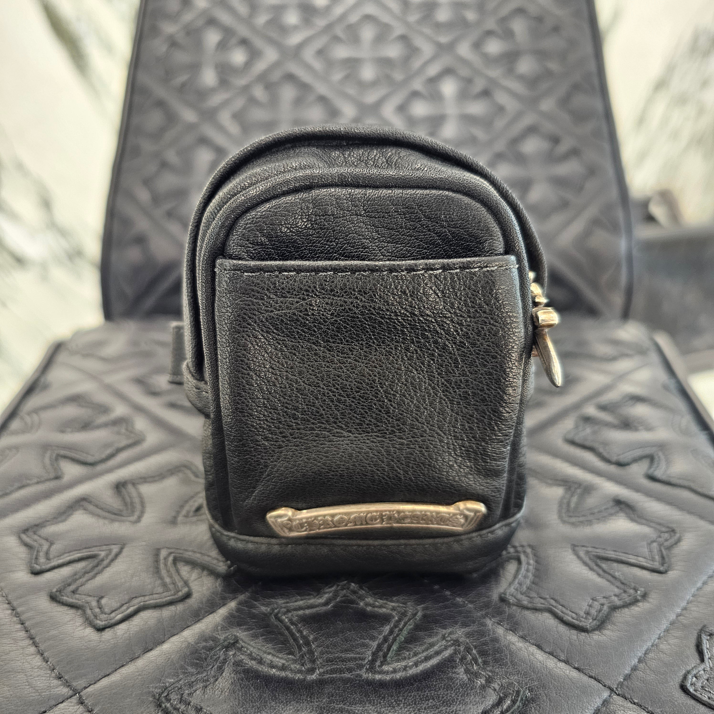 CHROME HEART Wristher 7th Grade Leather Poach クロムハーツ リスター 7thグレード レザーポーチ