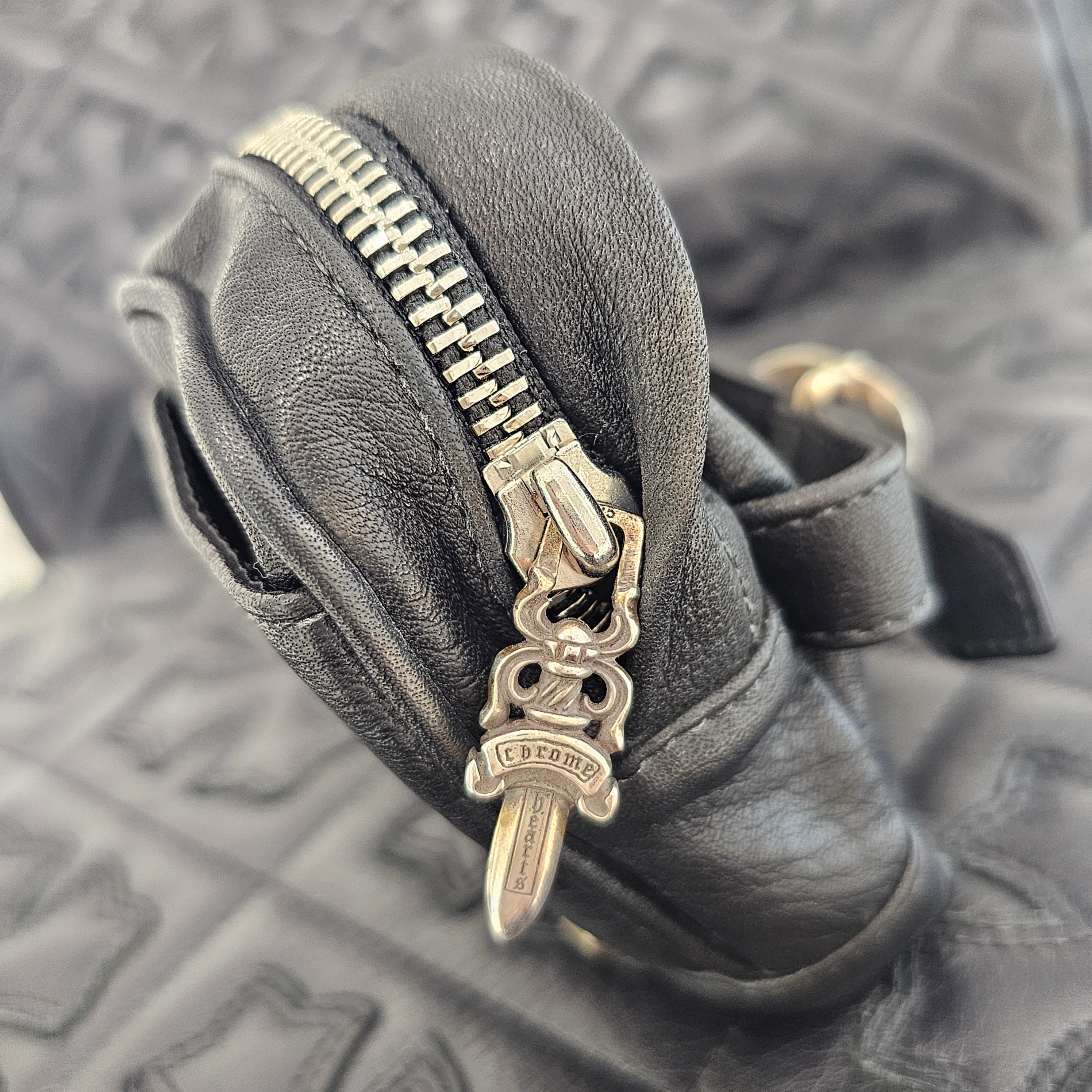 CHROME HEART Wristher 7th Grade Leather Poach クロムハーツ リスター 7thグレード レザーポーチ