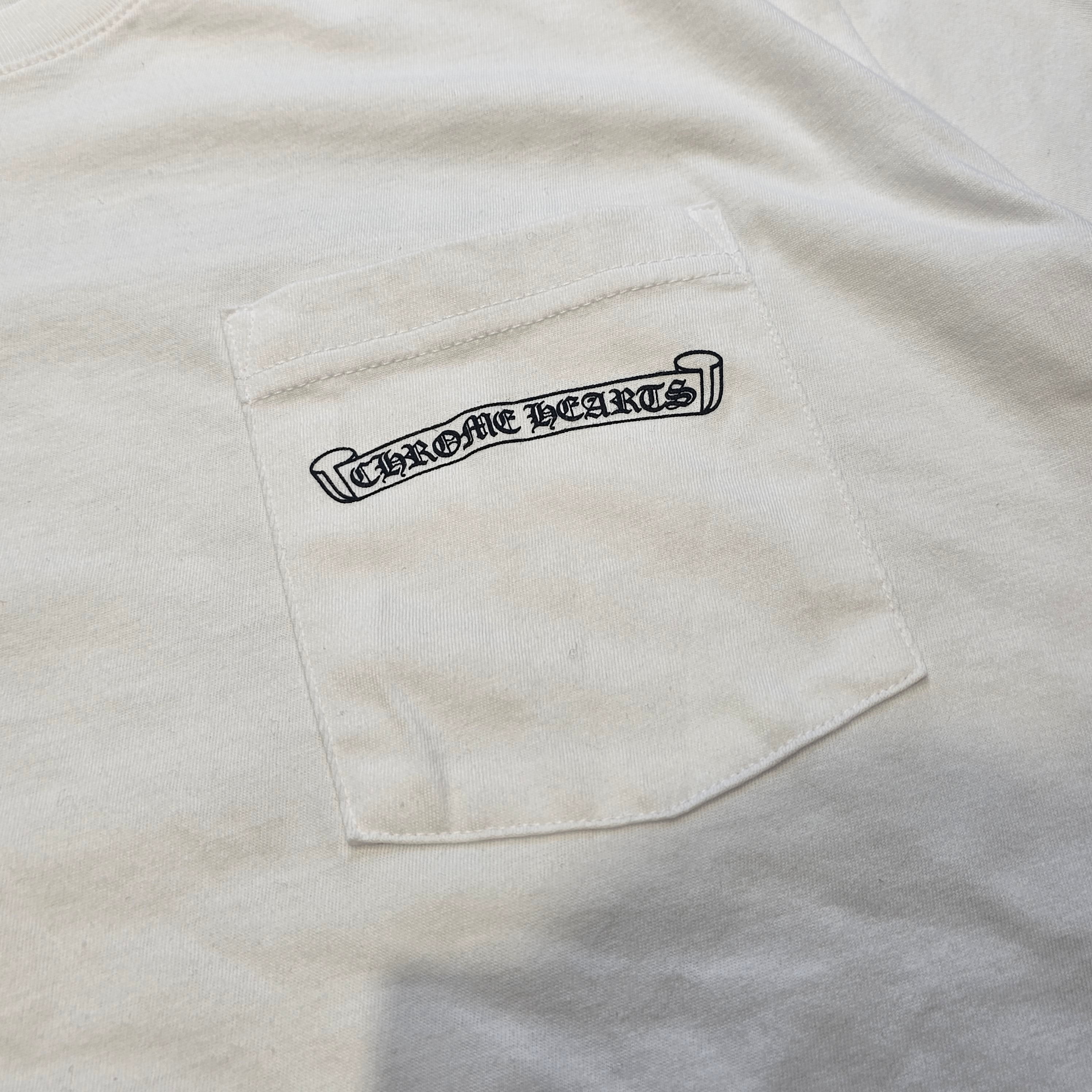 CHROME HEARTS Back Scroll Logo Tee Size L クロムハーツ バックスクロールロゴ Tシャツ サイズL