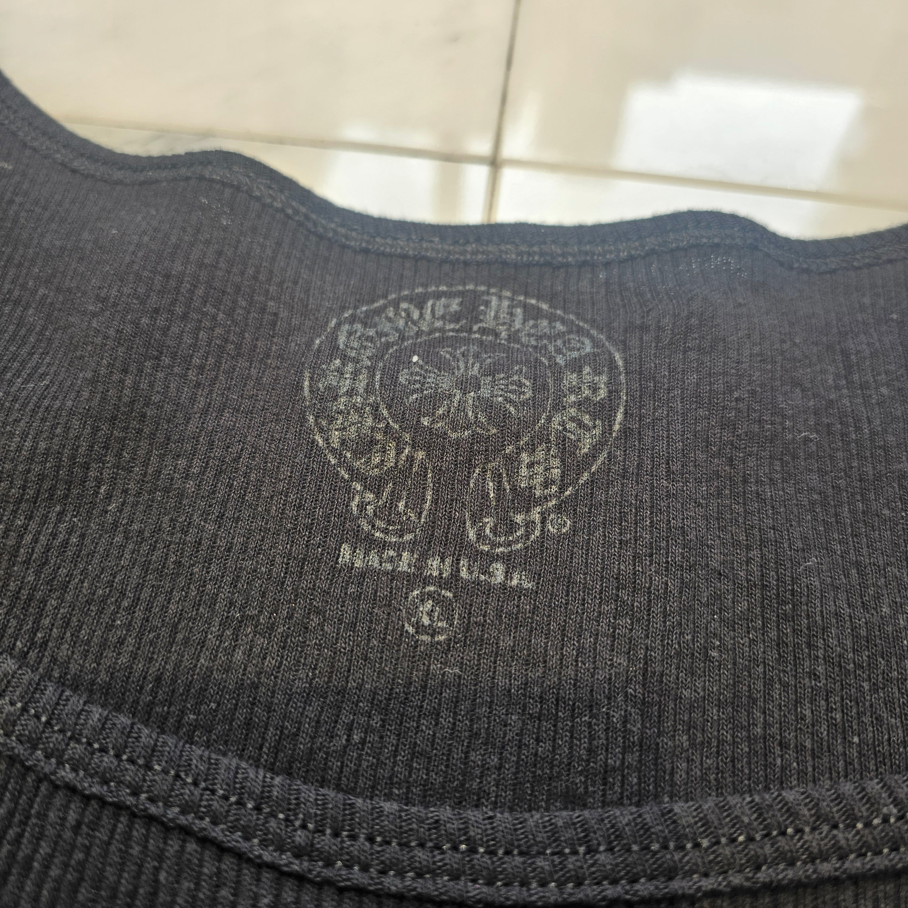 CHROME HEARTS Vertical Side Logo Tank Top Size XL クロムハーツ ヴァーティカル サイドロゴ タンクトップ サイズXL